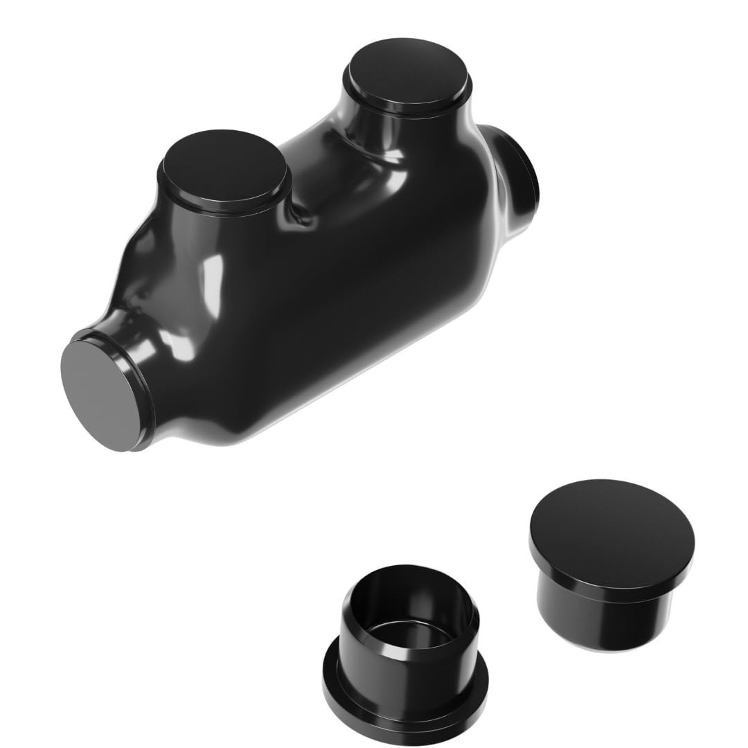 Black In-Line Splice Connector 2-14 Wire Range Pre-Filled Oxide Inhibitor