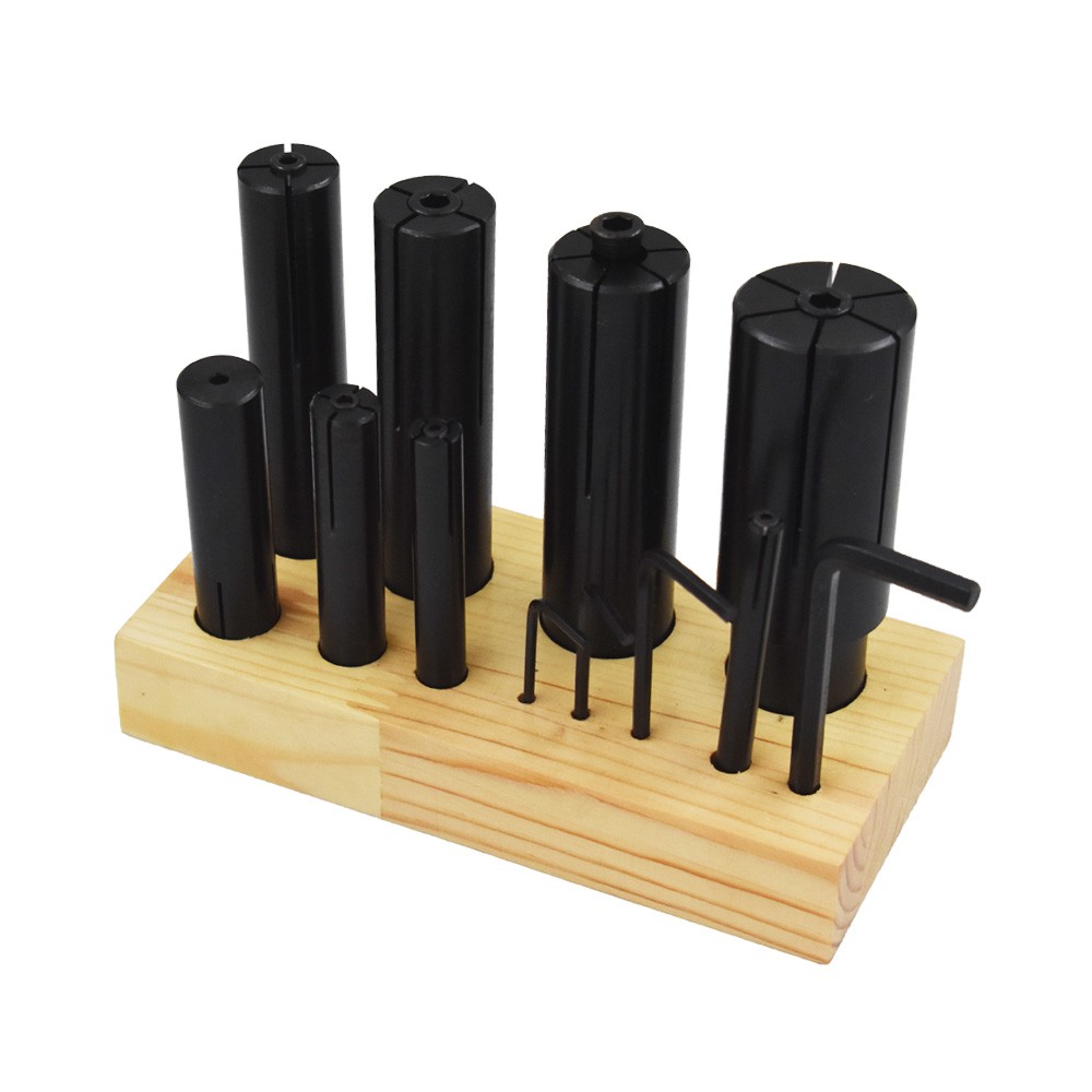 8 PCS Expanding Arbors Set Mandrels 1/4″ To 1-1/4″ Lathe Milling New