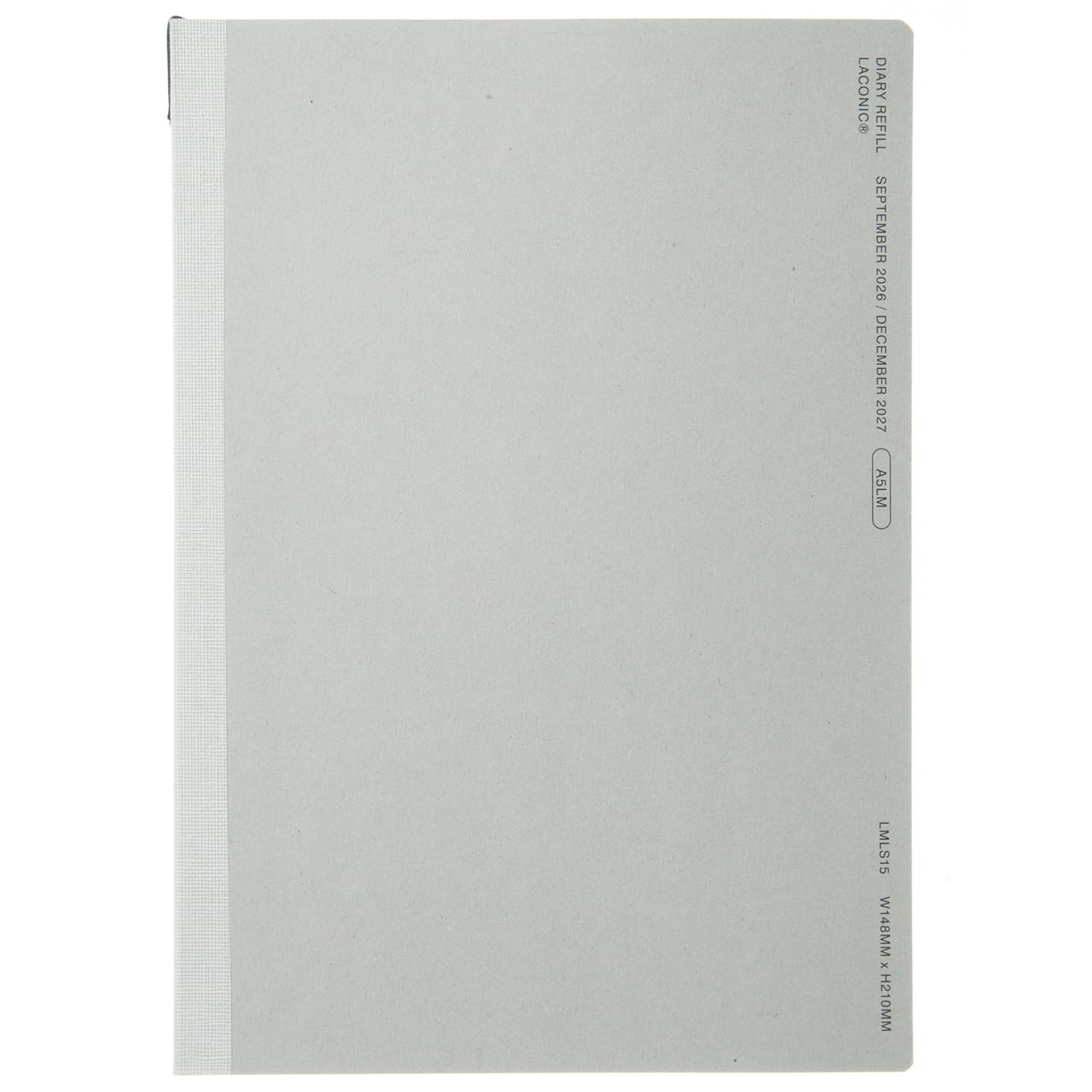 Laconic Planner Refill 2027 A5 Man THREE LMLS15-150