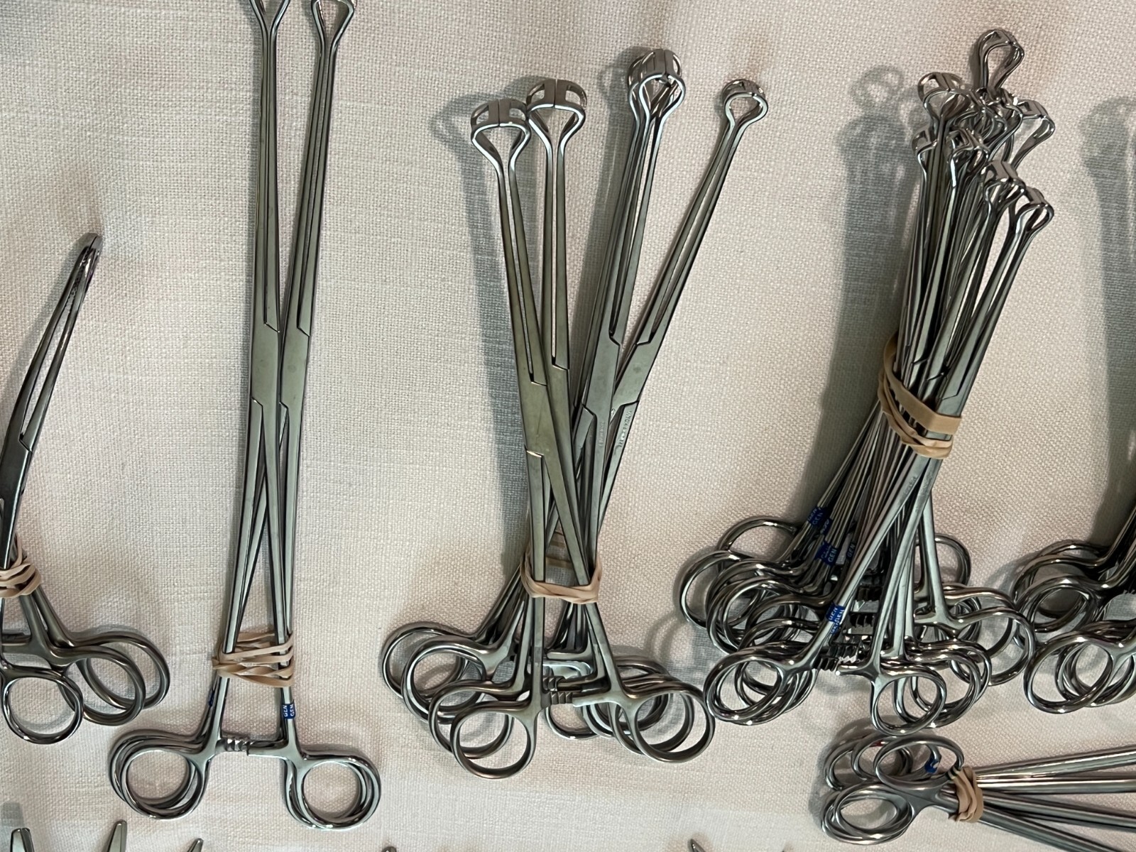 Assorted Lot of 119 Various Brand & Size Of OR Medical Surgical Instruments, S.S