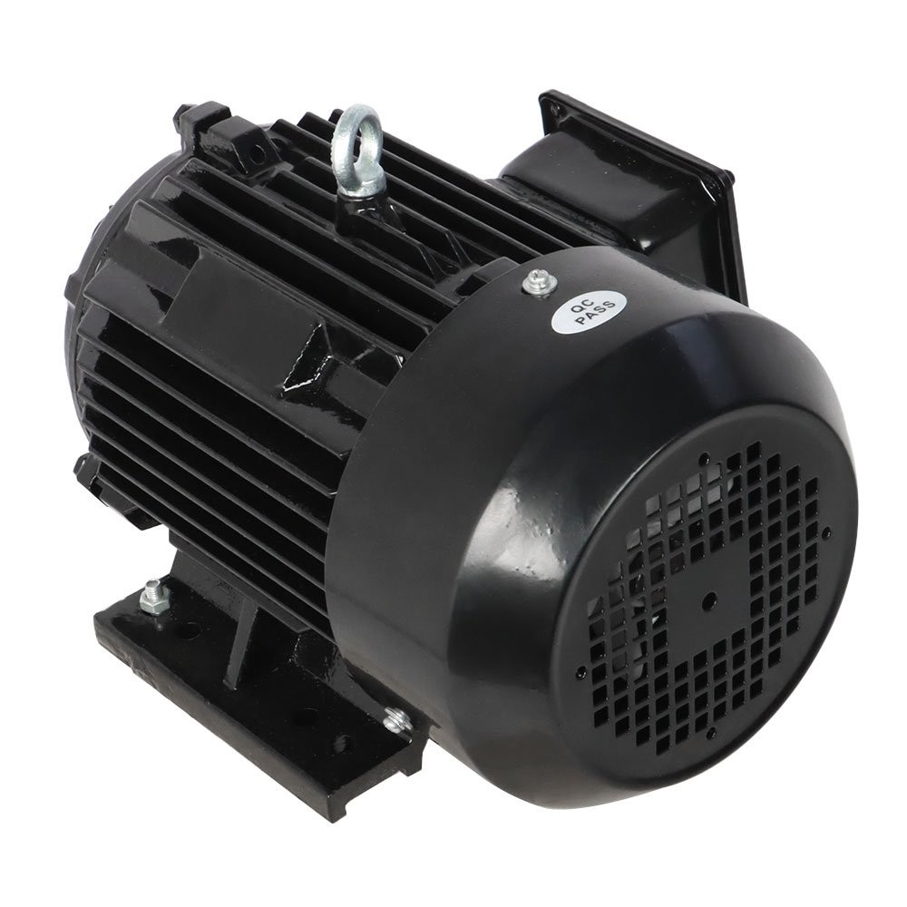 5 HP 3 Phase Electric Motor 1800 RPM 184T Frame TEFC 230/460 Volt Severe Duty