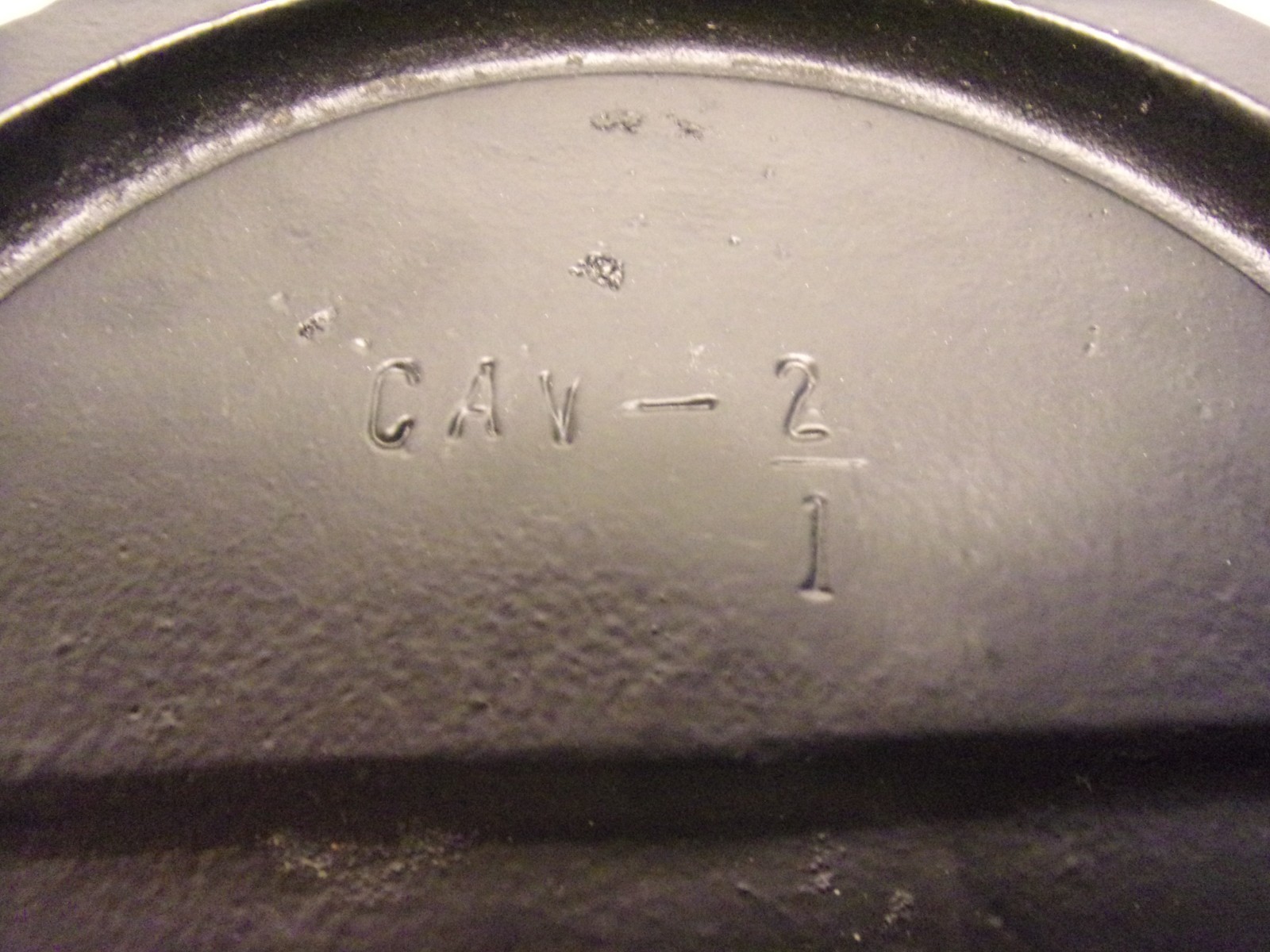Heavy 7 lb. 10.9 oz. Black Cast Iron Weighted Base for Lamp 8.25″