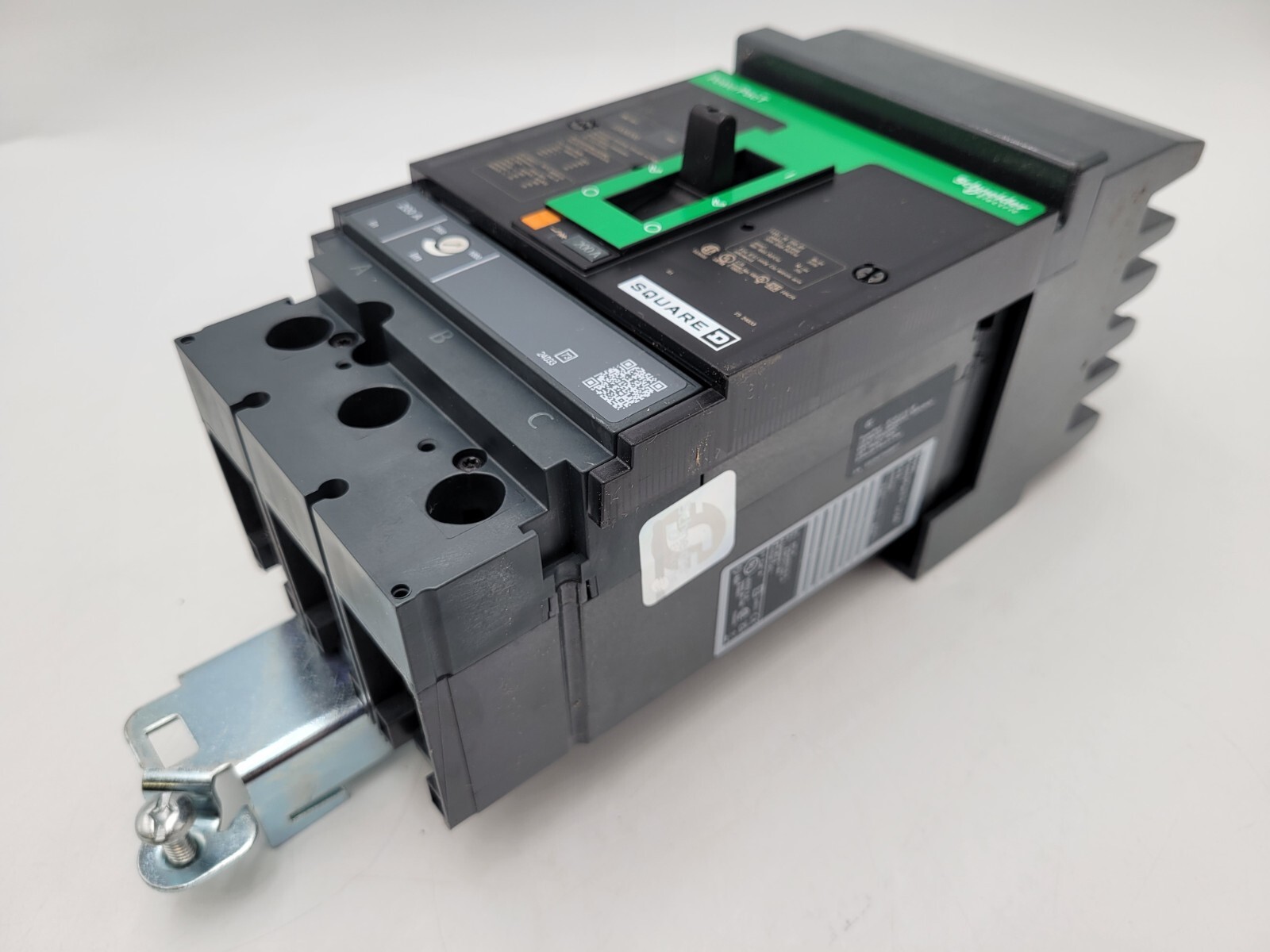 Square D JJA36200 PowerPact I-Line Circuit Breaker 200A 600VAC 3P 3PH Type JJA