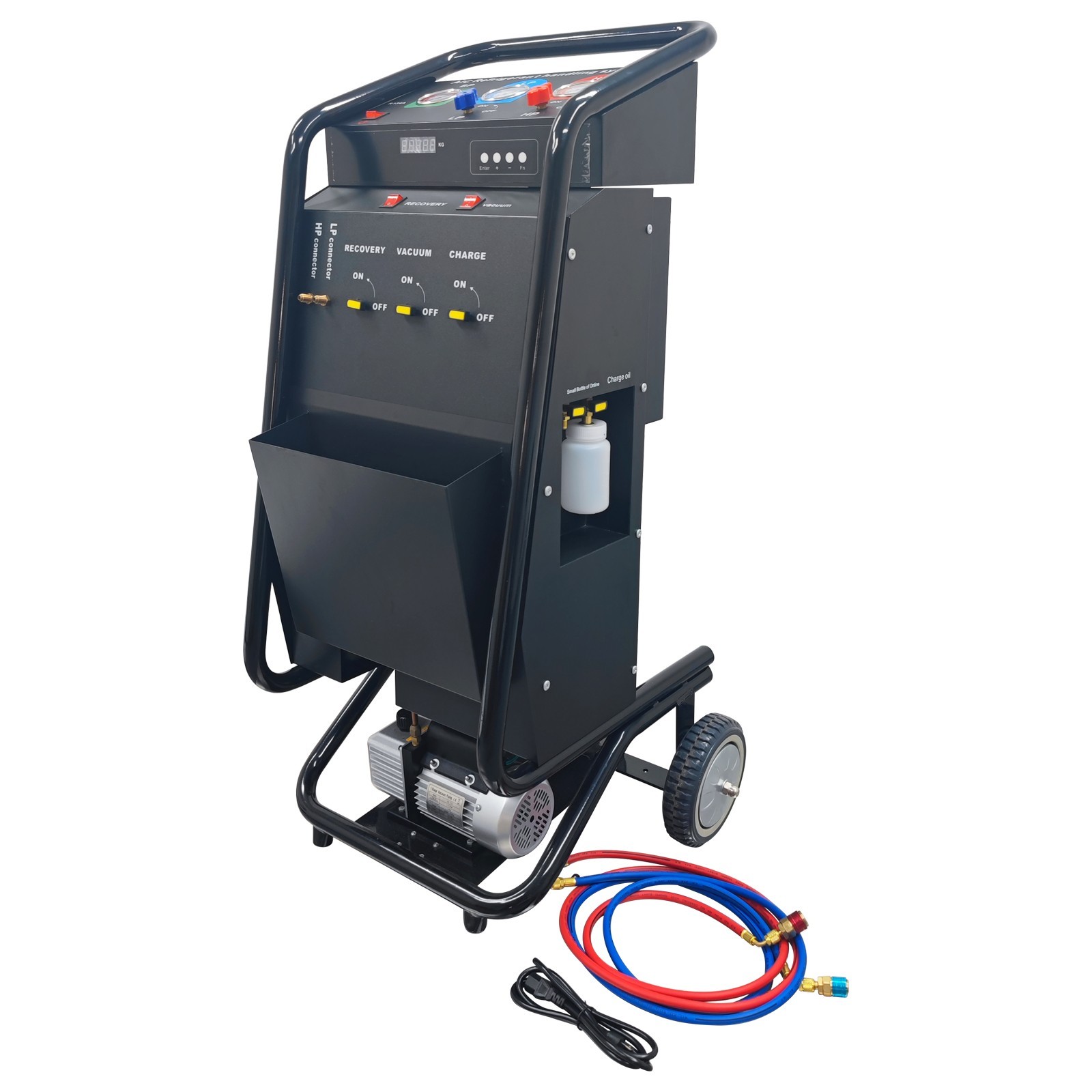 A/C Refrigerant Filler Car Air Conditioner Recovery Recycling Recharging Machine