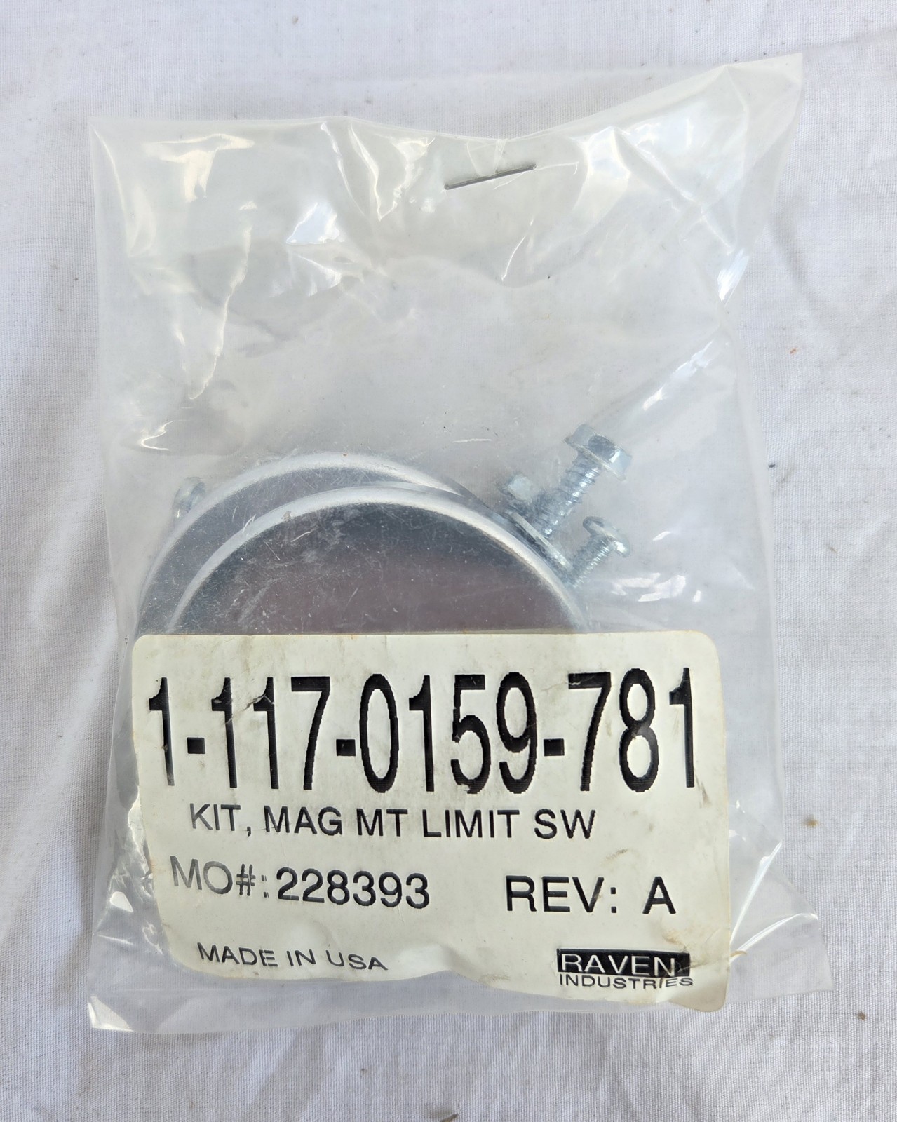 Raven Switch Assembly Limit Remote 1-063-0172-037 Honeywell