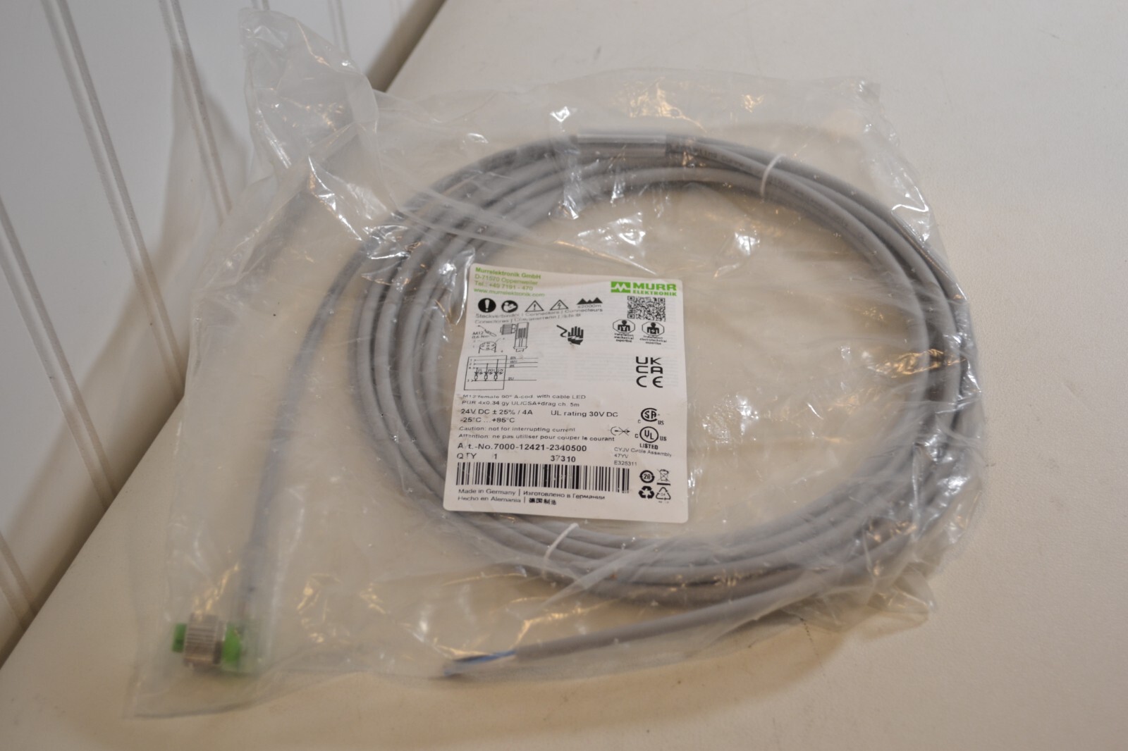 MURR ELEKTRONIK D-71570 Cable
