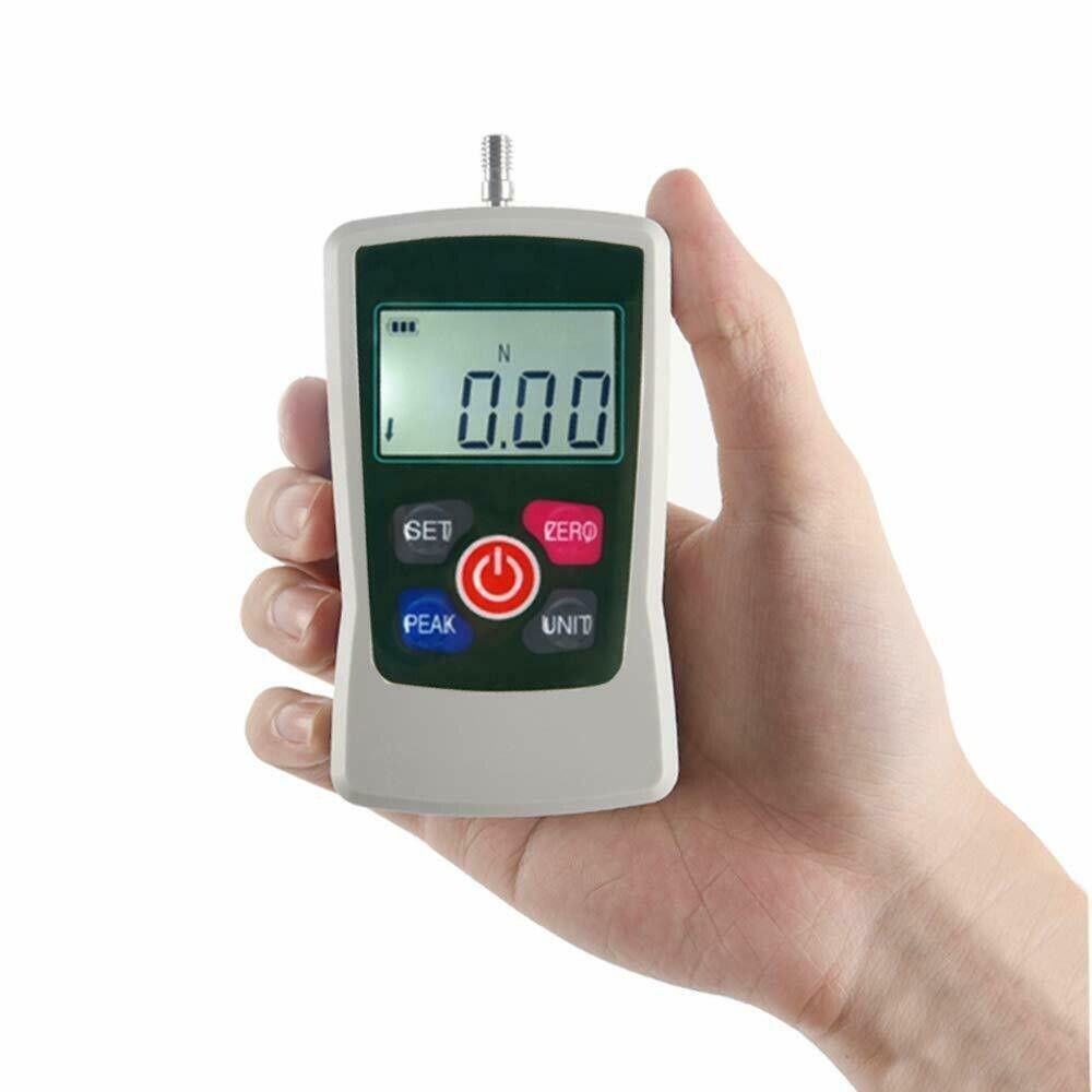 Digital Dynamometer Force Gauge Push Pull Meter with 3N 0.3kg 0.65Lb 10.8Oz