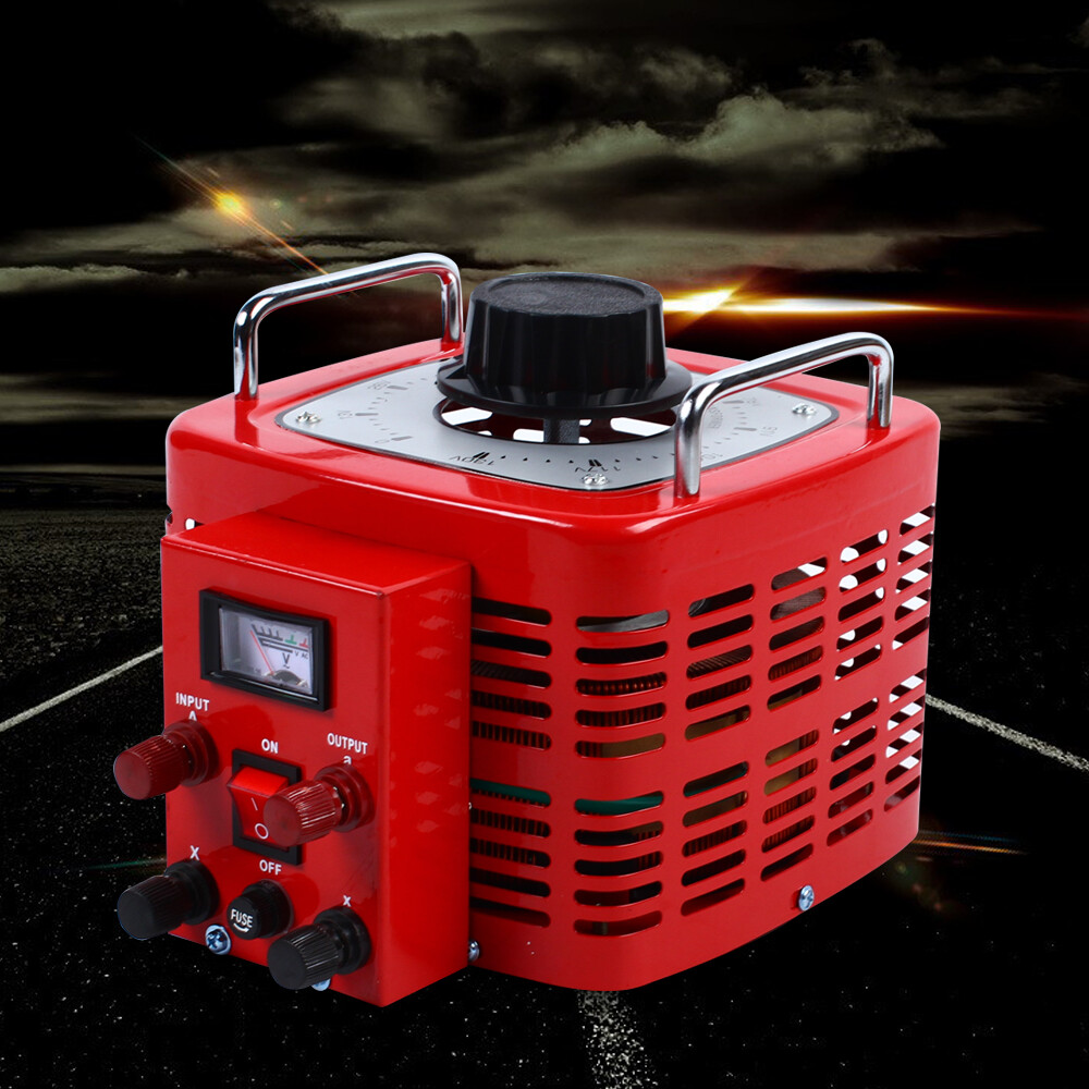 3000w Variac Transformer Variable AC Voltage Regulator Metered 110V 0-130V 30A