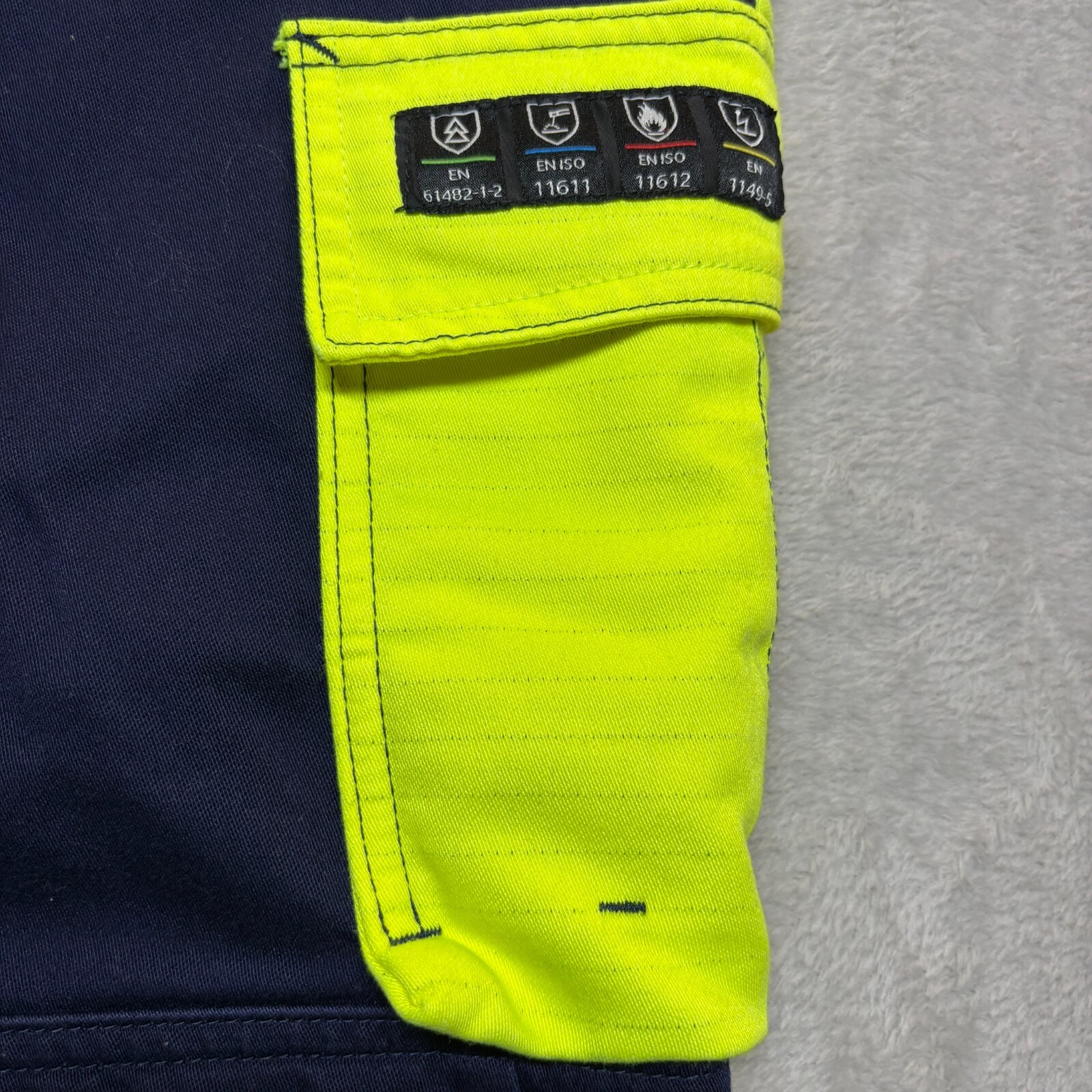 Blaklader 1578 Hi-Vis Multinorm Craftsman Pants Flame Electric Arc Resistant 2XL
