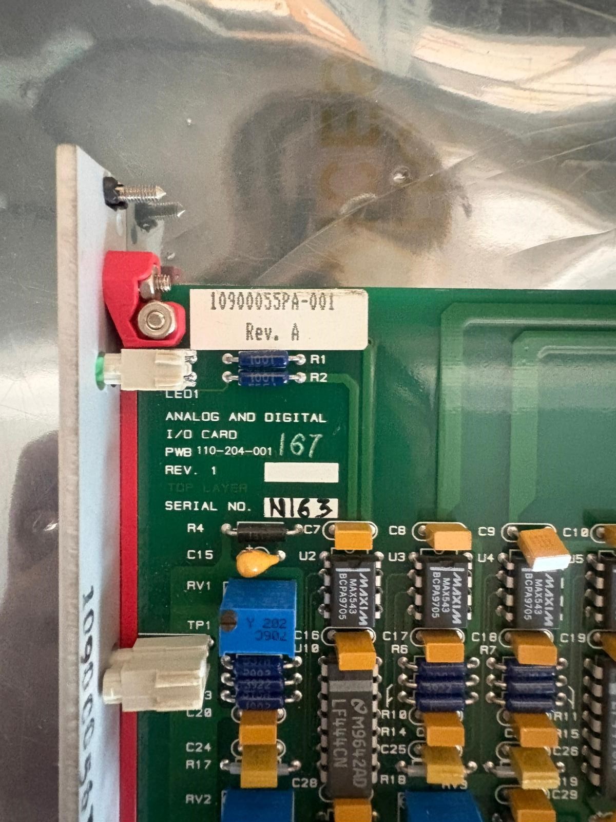 NAUTRONIX PWB 110-204-001 ANALOG AND DIGITAL CARD Fast Shipping