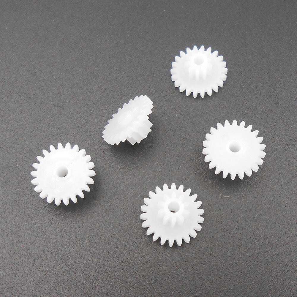 500X 0.5M Double Gear Reduction Bilayer 22 Teeth 10 Teeth Hole 2MM 2.05MM 22102B