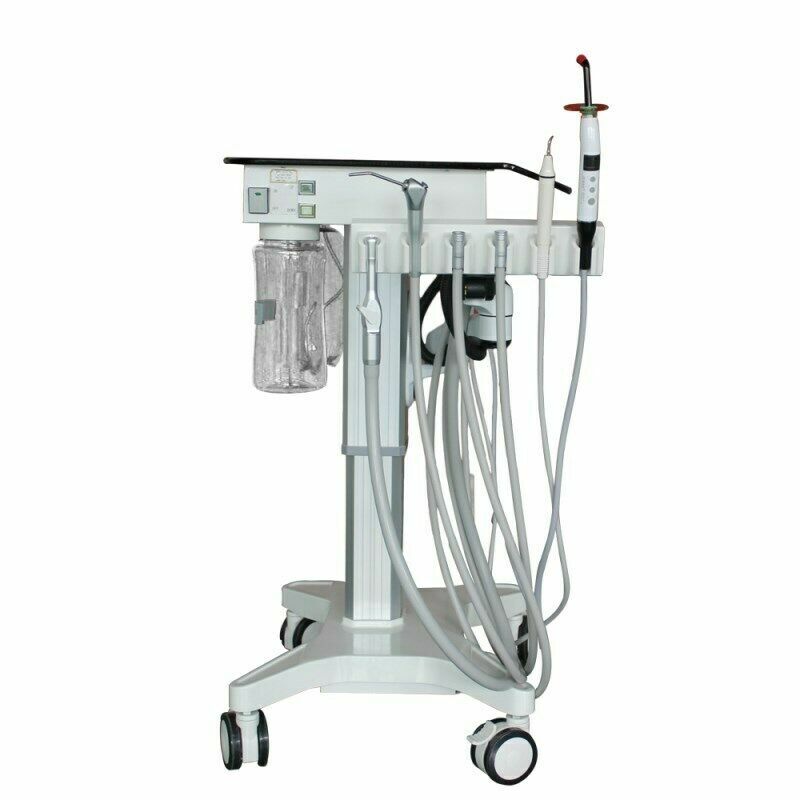 Greeloy GU-P302S Dental Mobile Delivery Cart Unit Adjustable Treatment System 4H