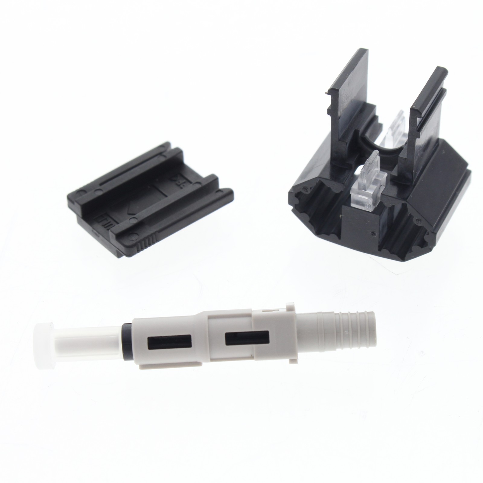 Leviton- BLACK Pre-Polished Fiber Cnnctr St. Single-Mode