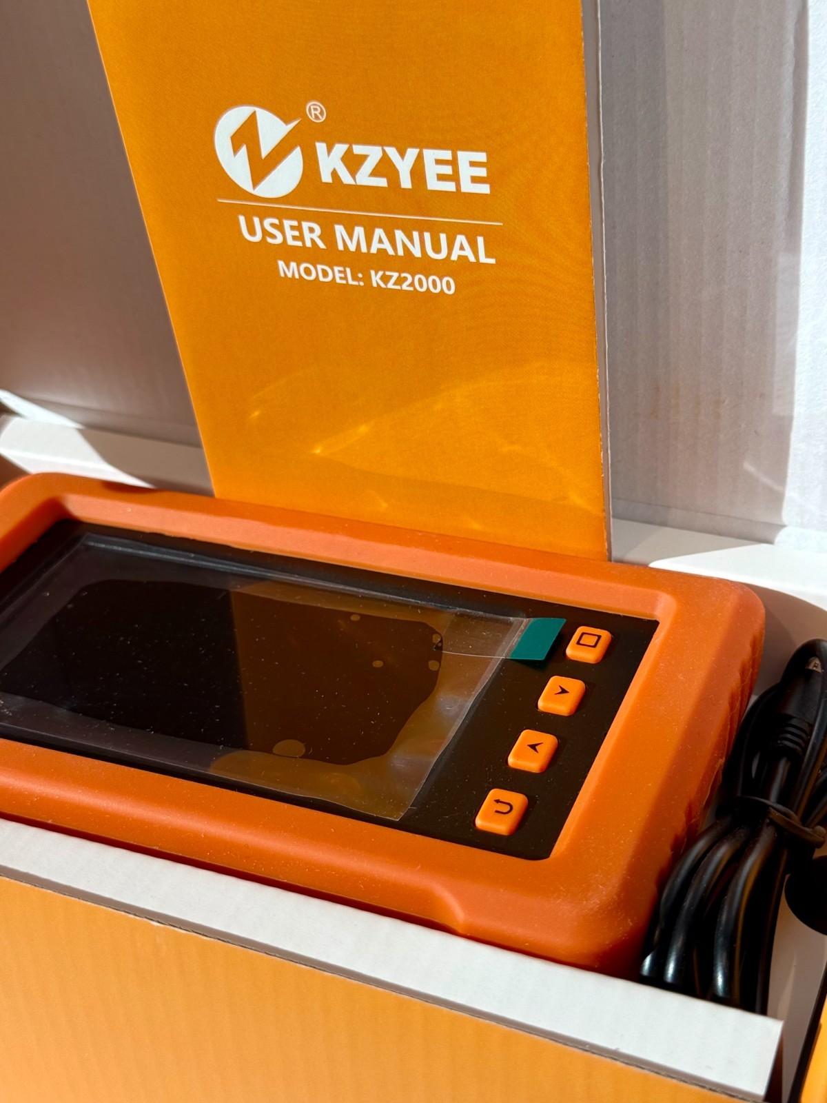 *NEW* KZYEE 5.5mm 5m Industrial Borescope Camera Endoscope 1080P HD 4.3″ Screen
