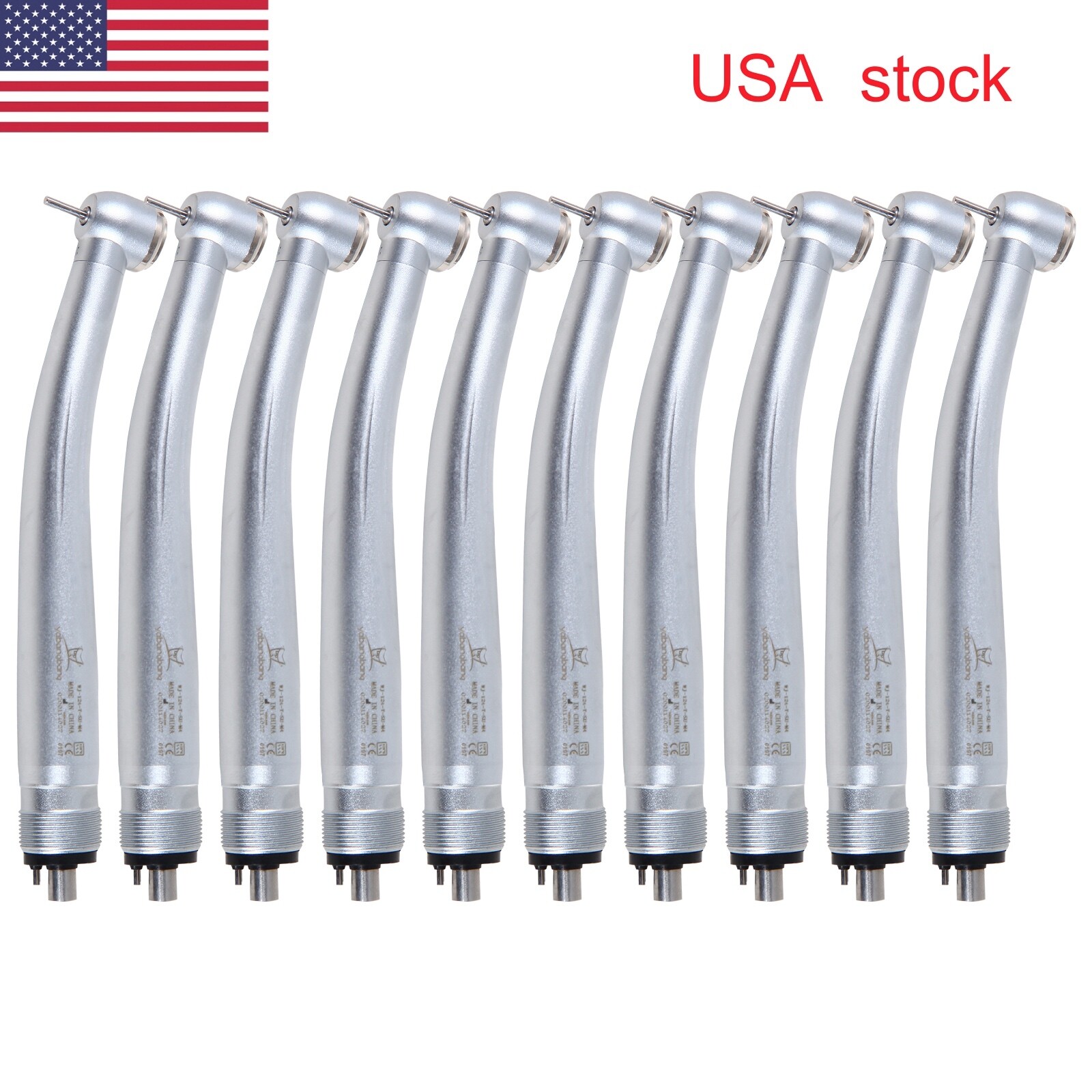 1-10 Pcs yabangbang NSK Style Dental High Speed Turbine Handpiece Push Button