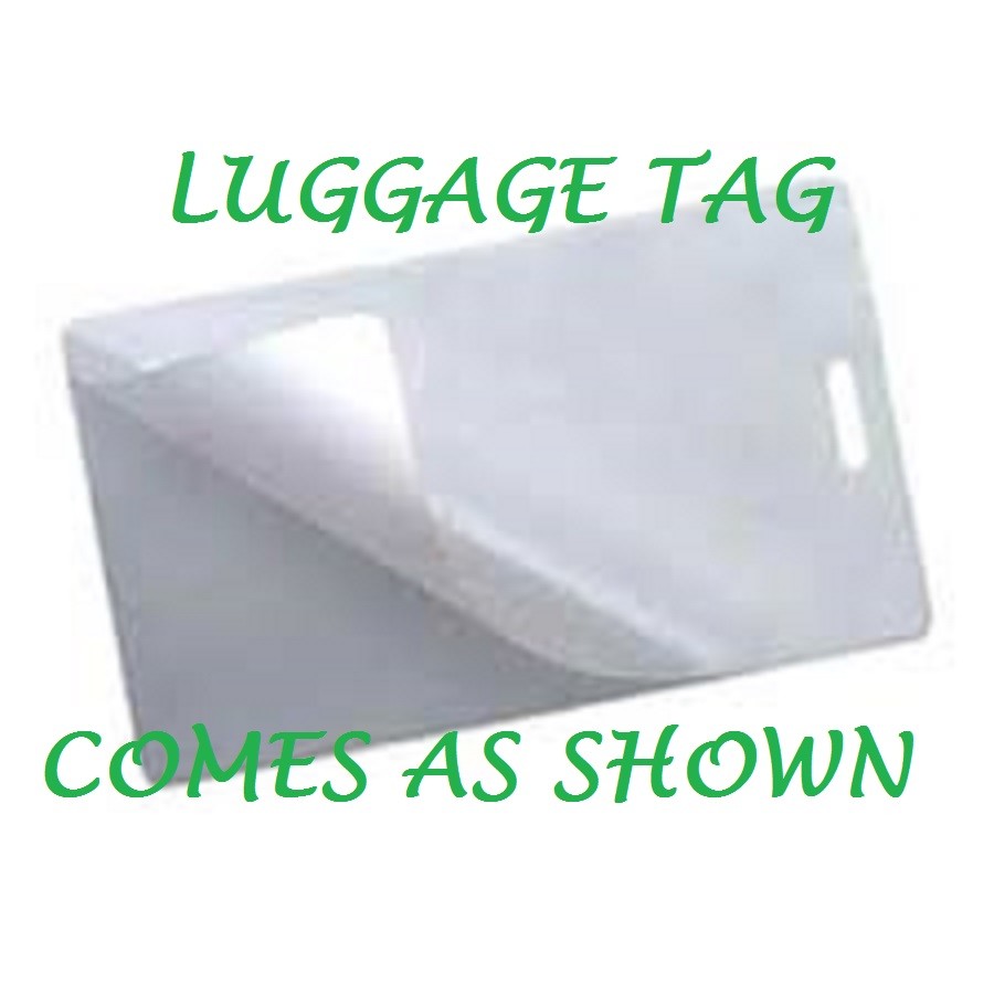 1000 Luggage Tag 10 Mil Laminating Pouches Laminator W/Slot 2.5 x 4.25 Quality