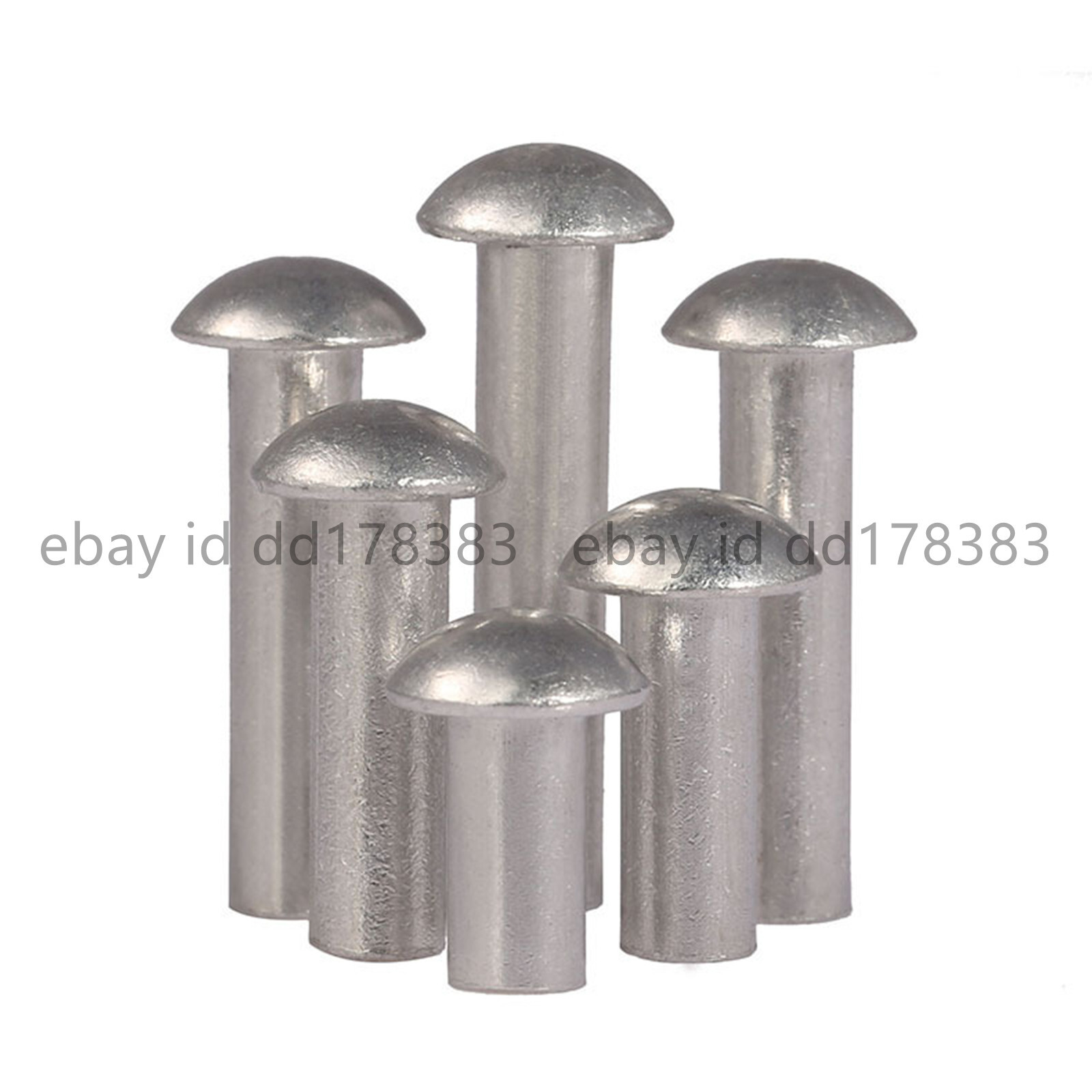 Aluminum Round Head Rivets DIN660 M2 M2.5 M3 M4 M5 M6 M8