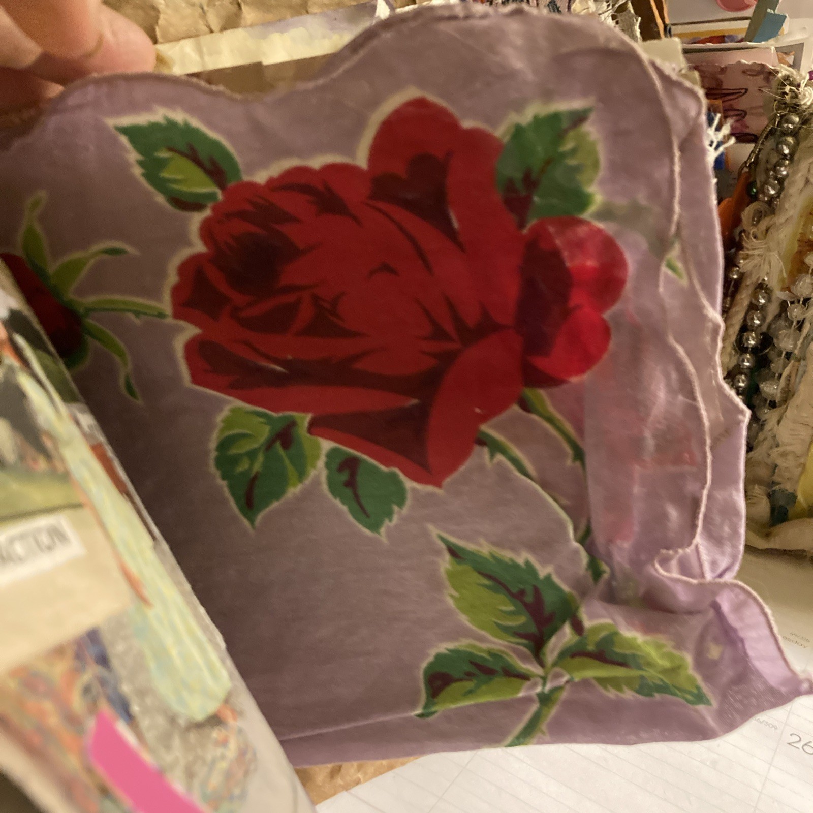 Junk Journal Intercession, Coffee Stain Pages
