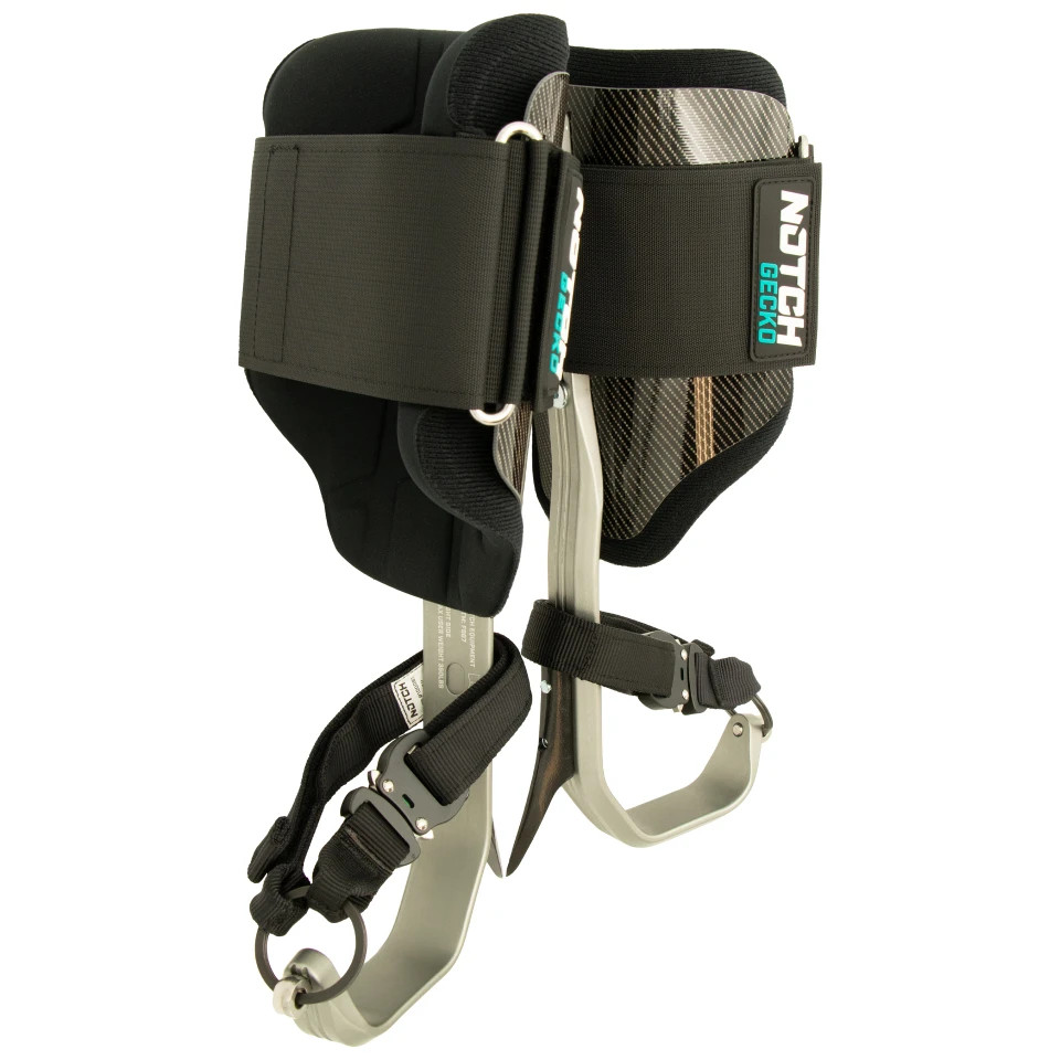 Notch Gecko Aluminum Pole Climbing Spikes 41320P – Open Box