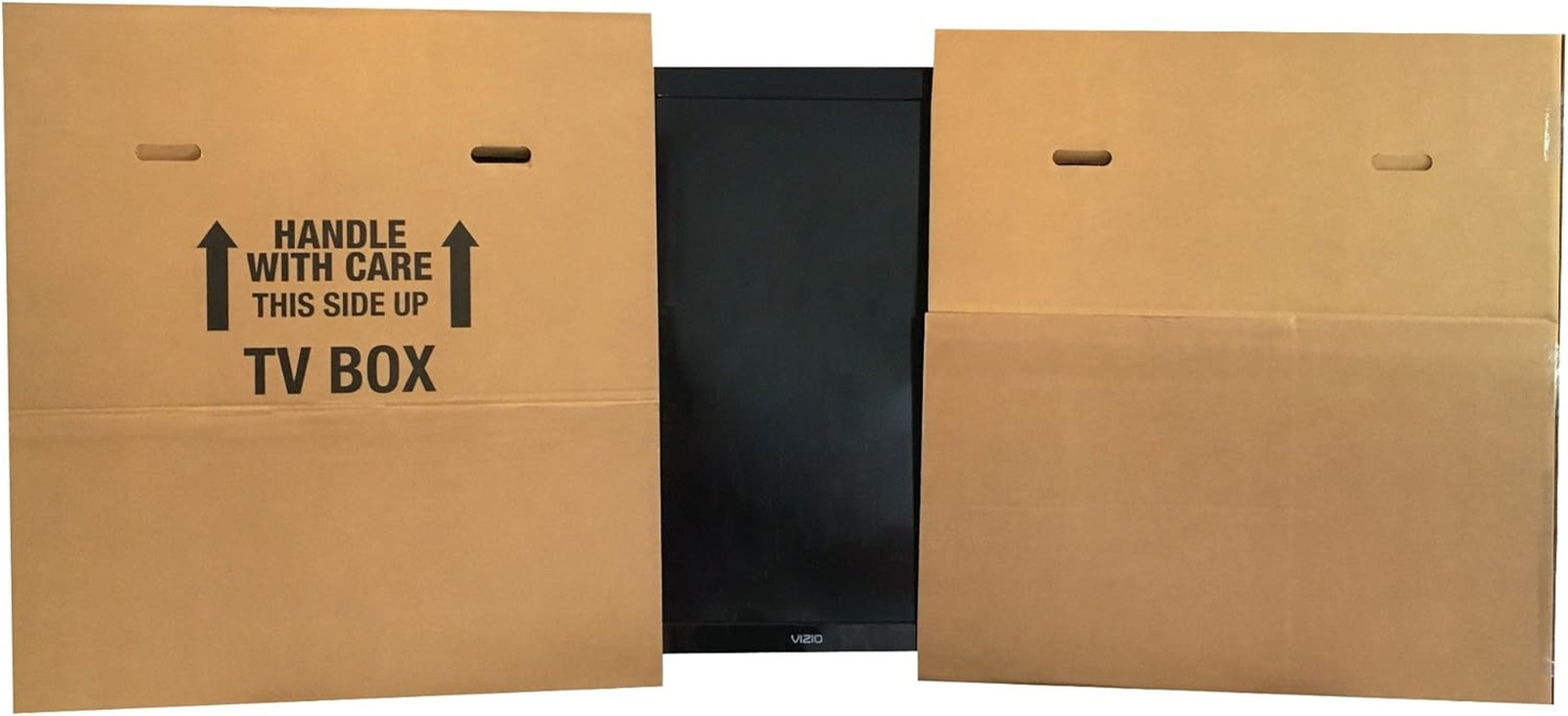 TV Moving Box (2 Pack) Fits up to 70″ Plasma, LCD, or LED, 72X6X42