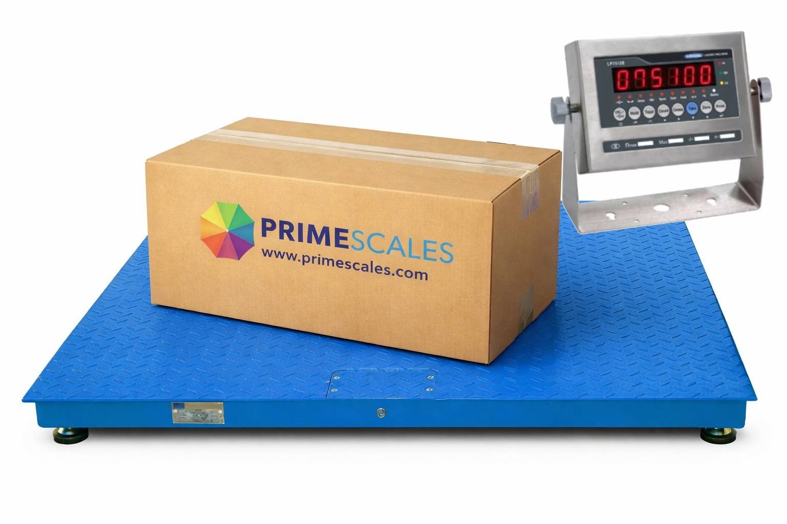 Refurbished Industrial Platform 48” x 48” Floor scale for warehouse 5000 lbs