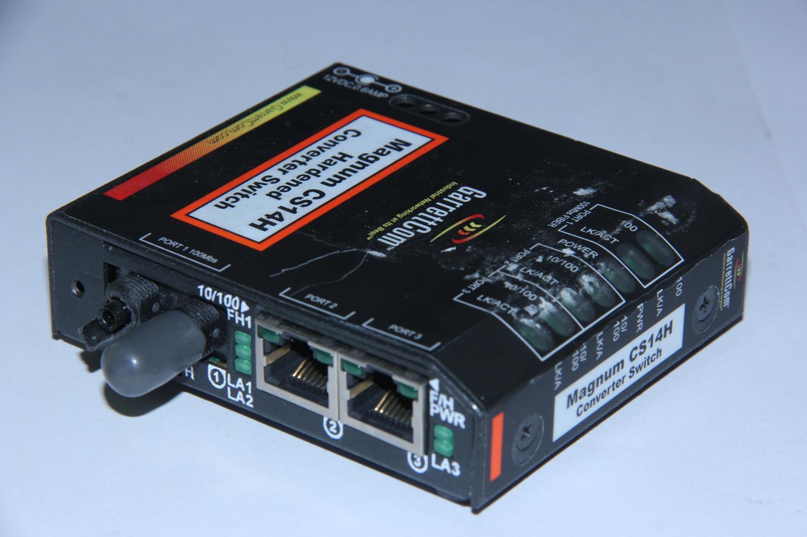 GARRETTCOM CS14H-ST-24VDC Magnum Hardened Converter Switch