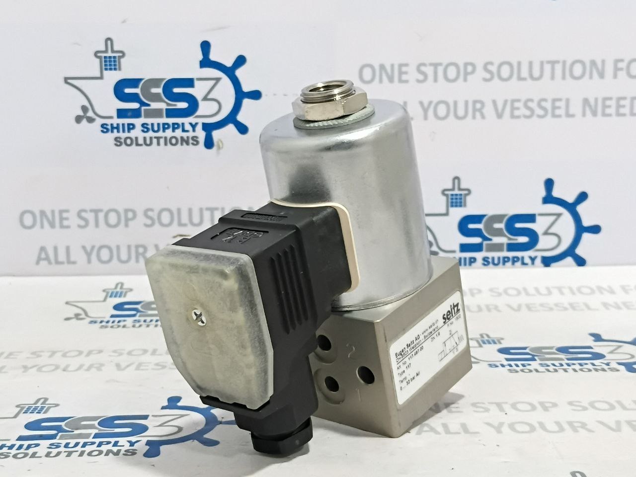 Eugen Seitz AG 117 497 00 117 Solenoid Valve Wetzikon 118 105 024N 2A27 24VDC
