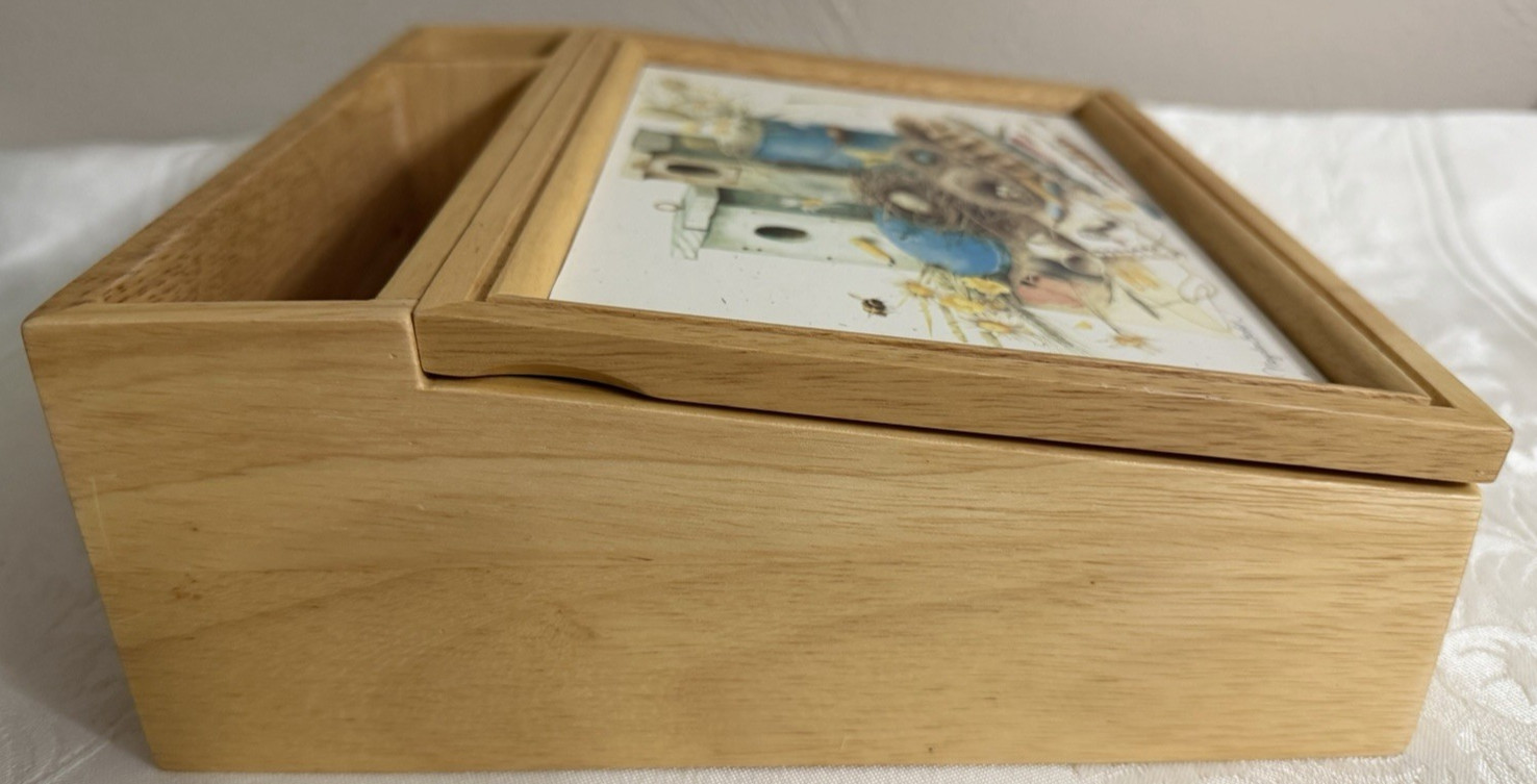 New Hallmark Marjolein Bastin Nature’s Sketchbook stationary desk organizer &