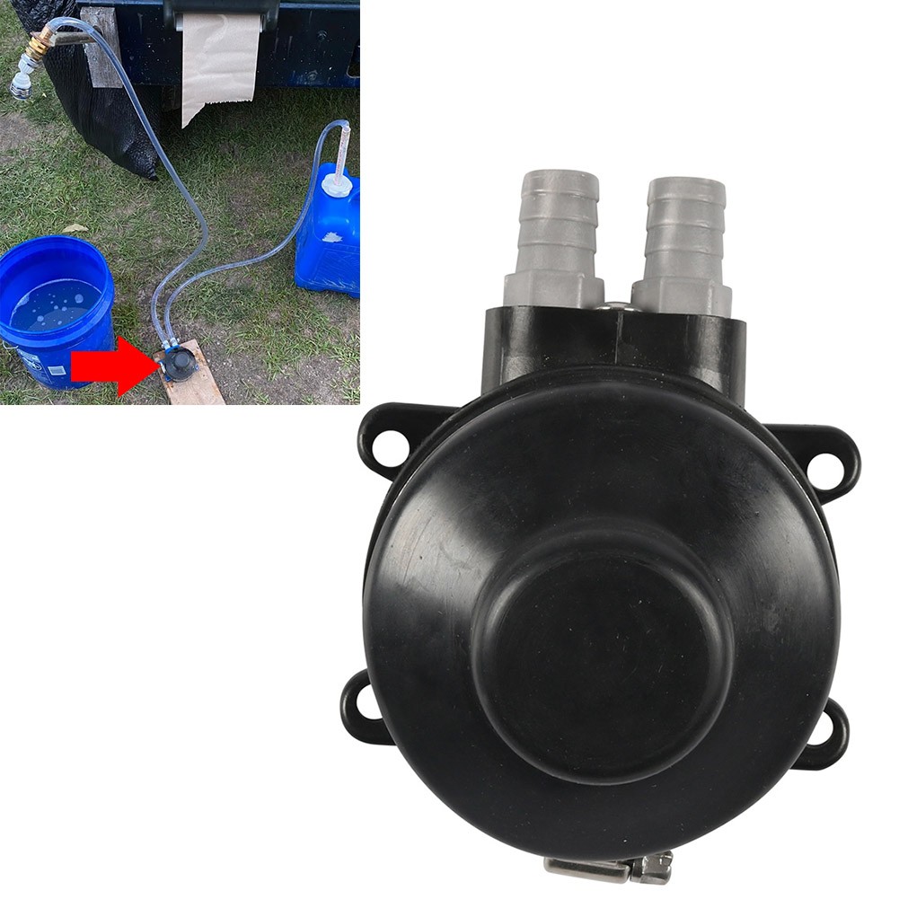 Baby Foot Operated Manual Galley Freshwater Pump For 1/2» Hose For Boat Caravan