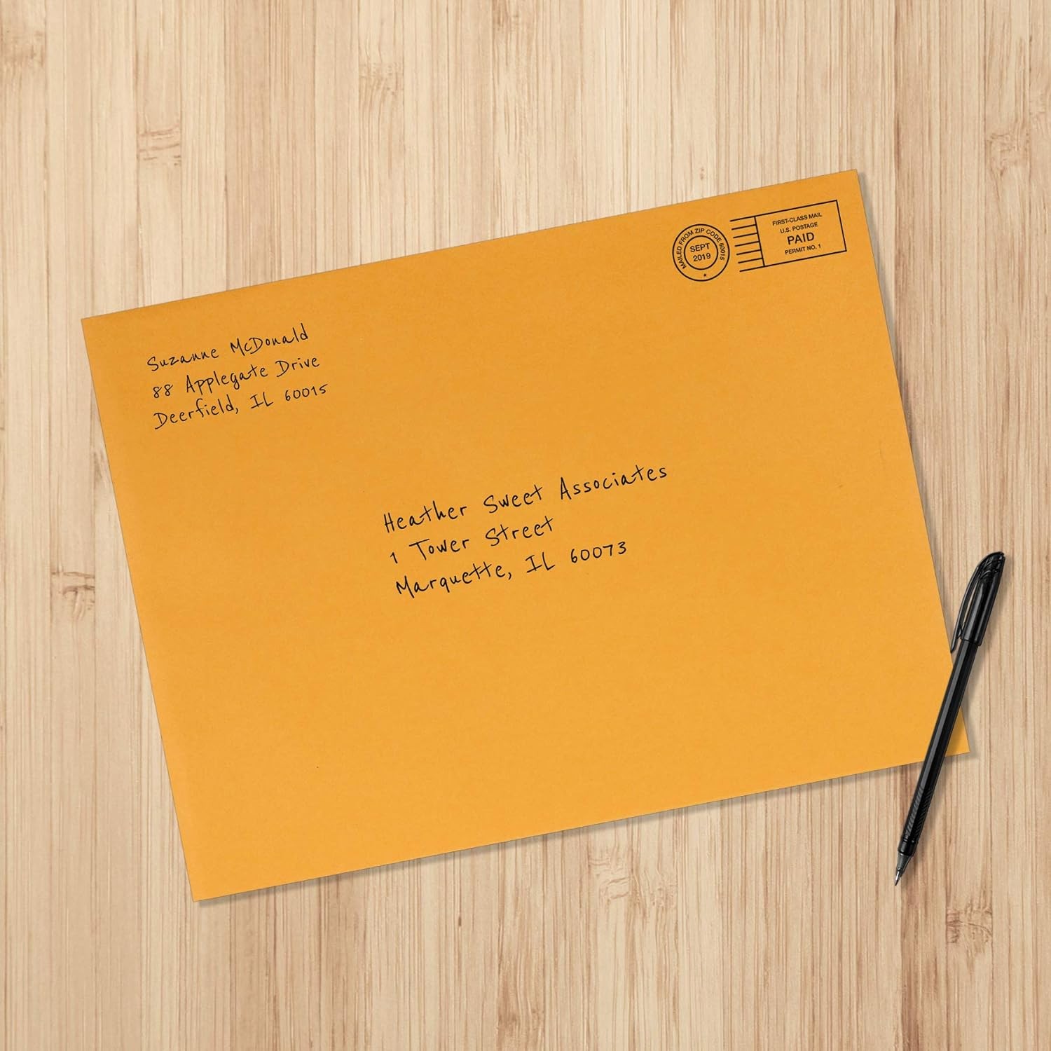 Clasp Kraft Envelopes for Documents, Gummed Mailing Envelope, 9″ X 12″, 100-Pack
