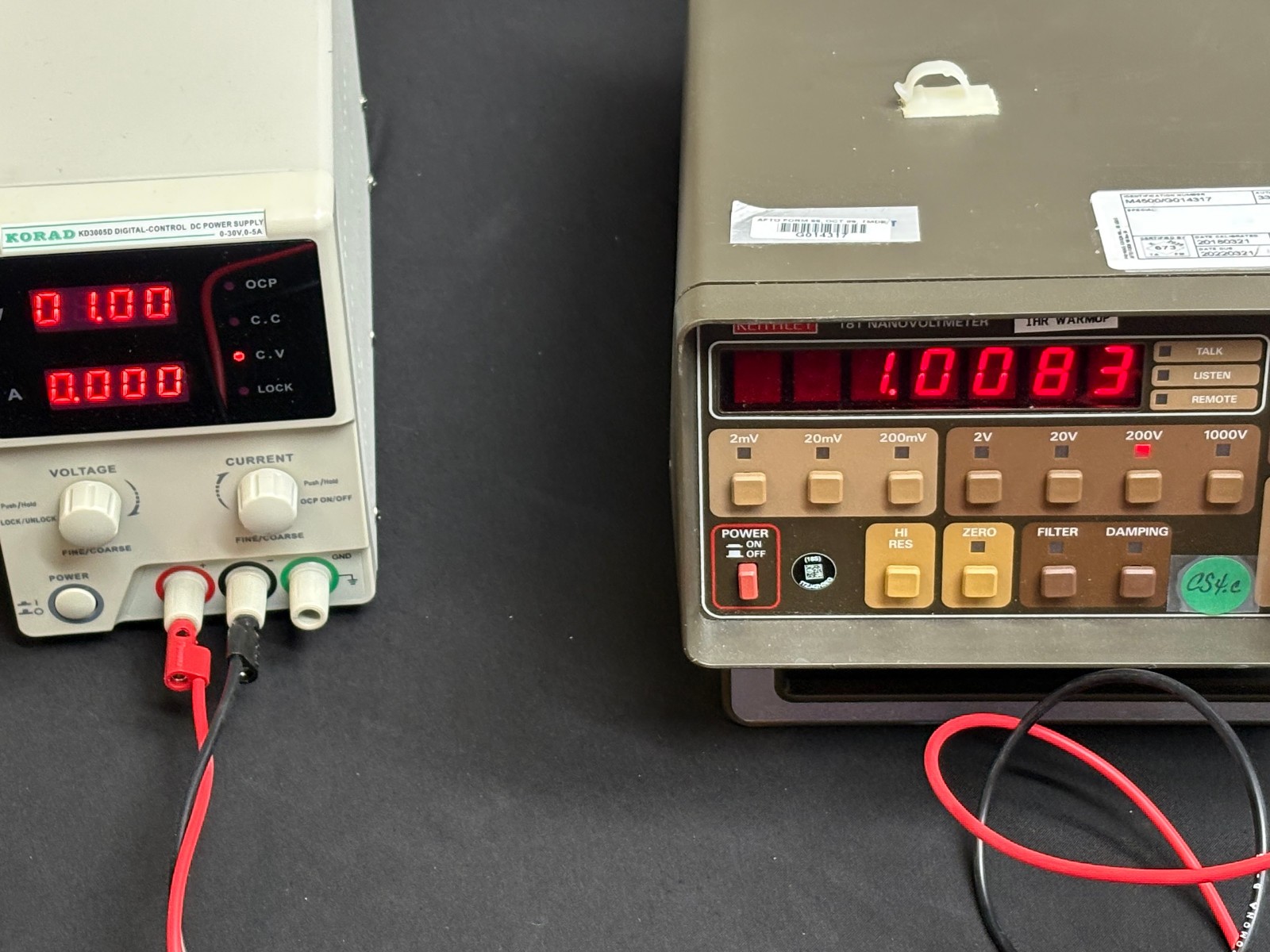 Keithley 181 Nanovoltmeter Sensitive DC Voltmeter Functional