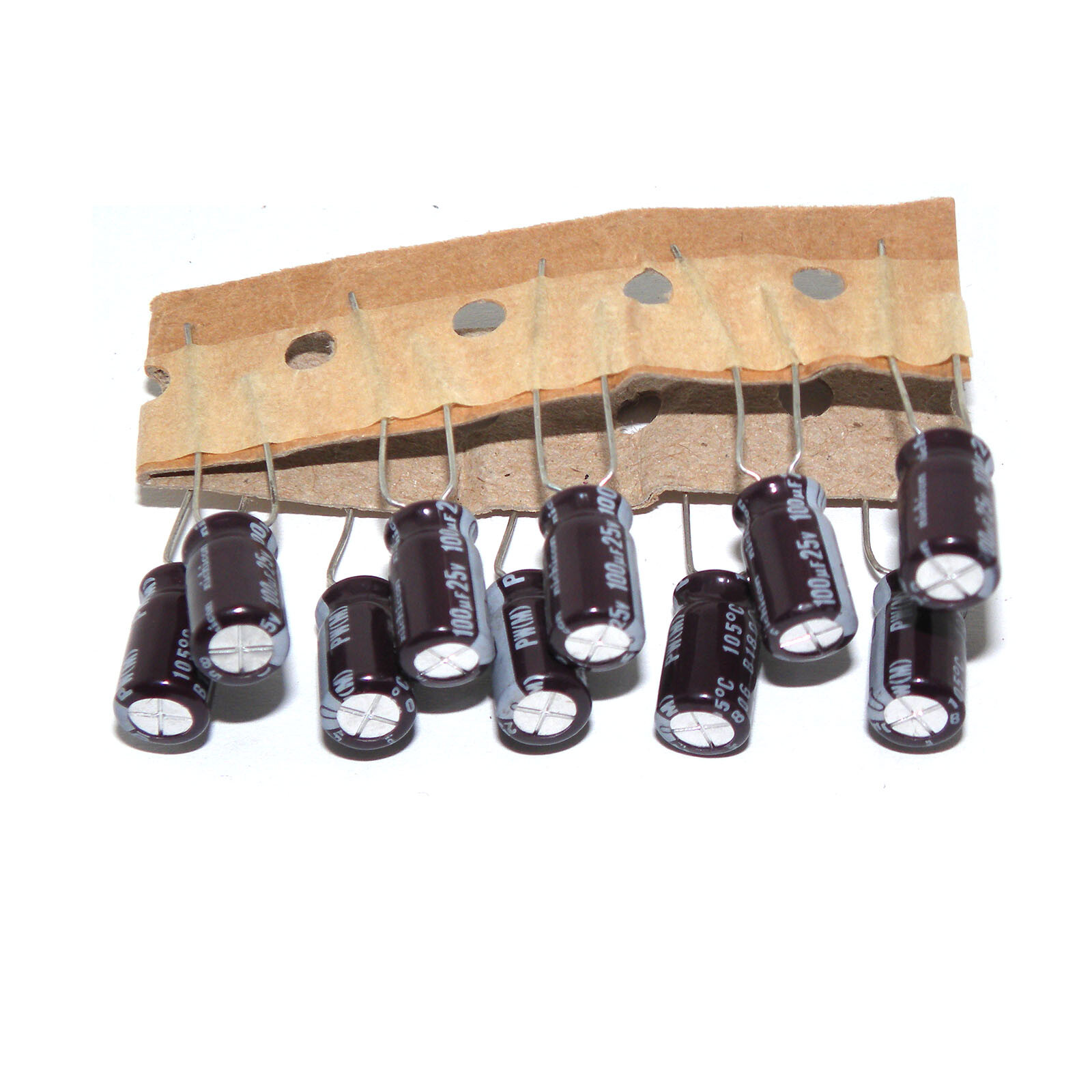 10pcs 25v100uF Electrolytic Capacitors high quality 100mfd 25V Radial