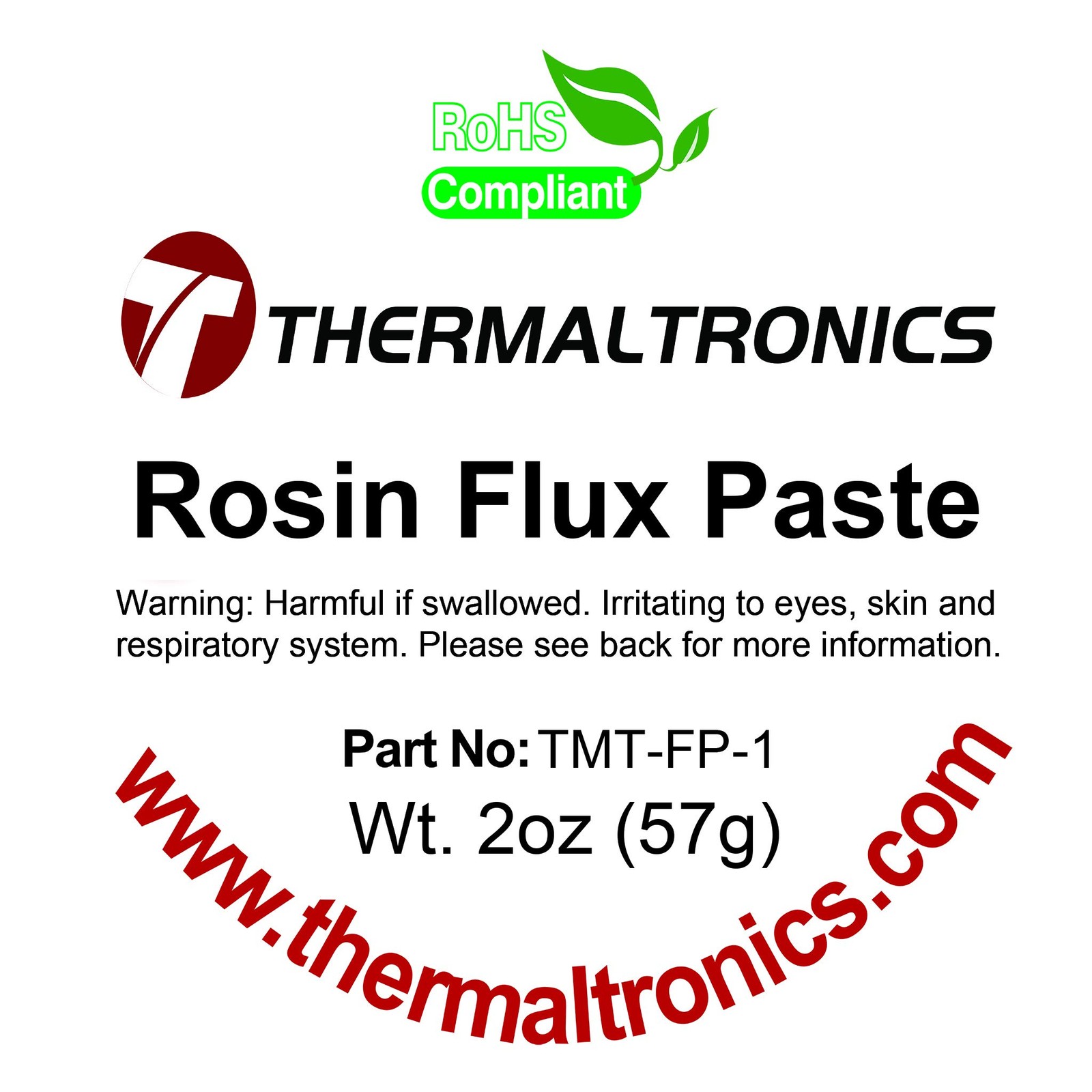 Cs Tmtfp1 Rosin Flux Paste 2.0 Oz 57 G