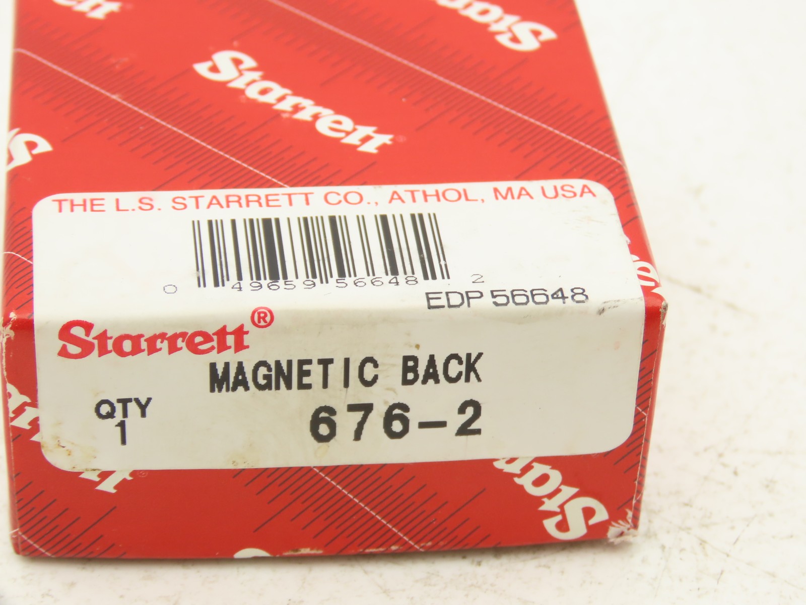 Starrett 676-2 Magnetic Back for Dial Indicator 25 & 2600 Series