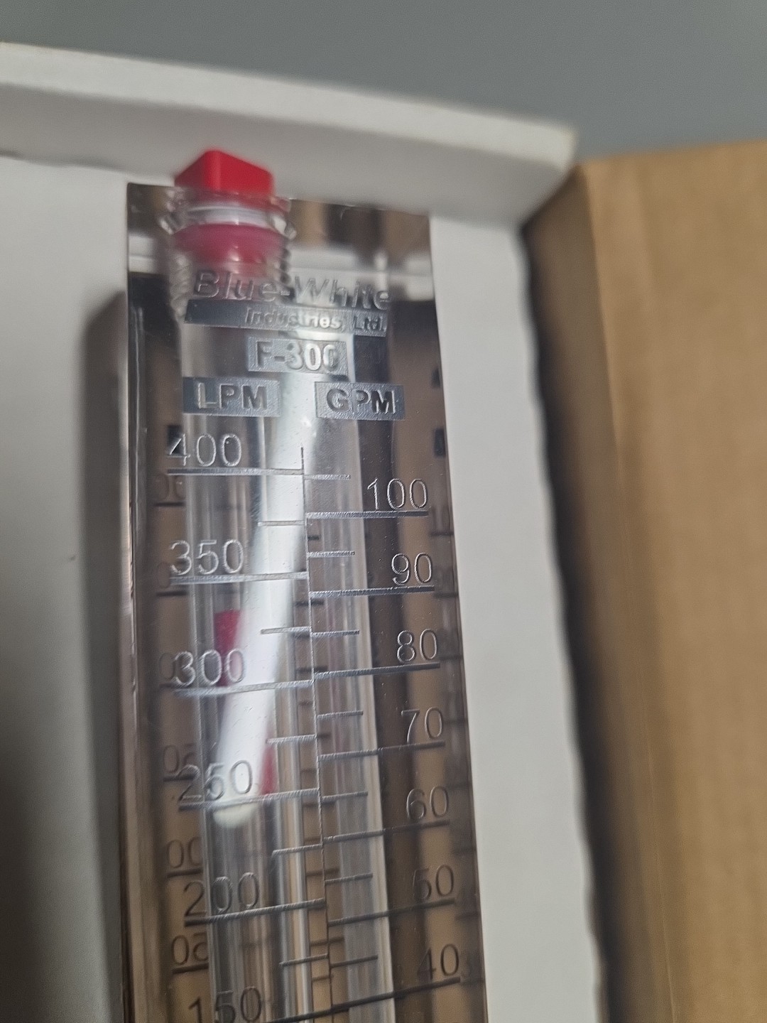 Blue-White F-30200T 2 Inch F-300, 20-105 GPM, Flow METER 13004-001