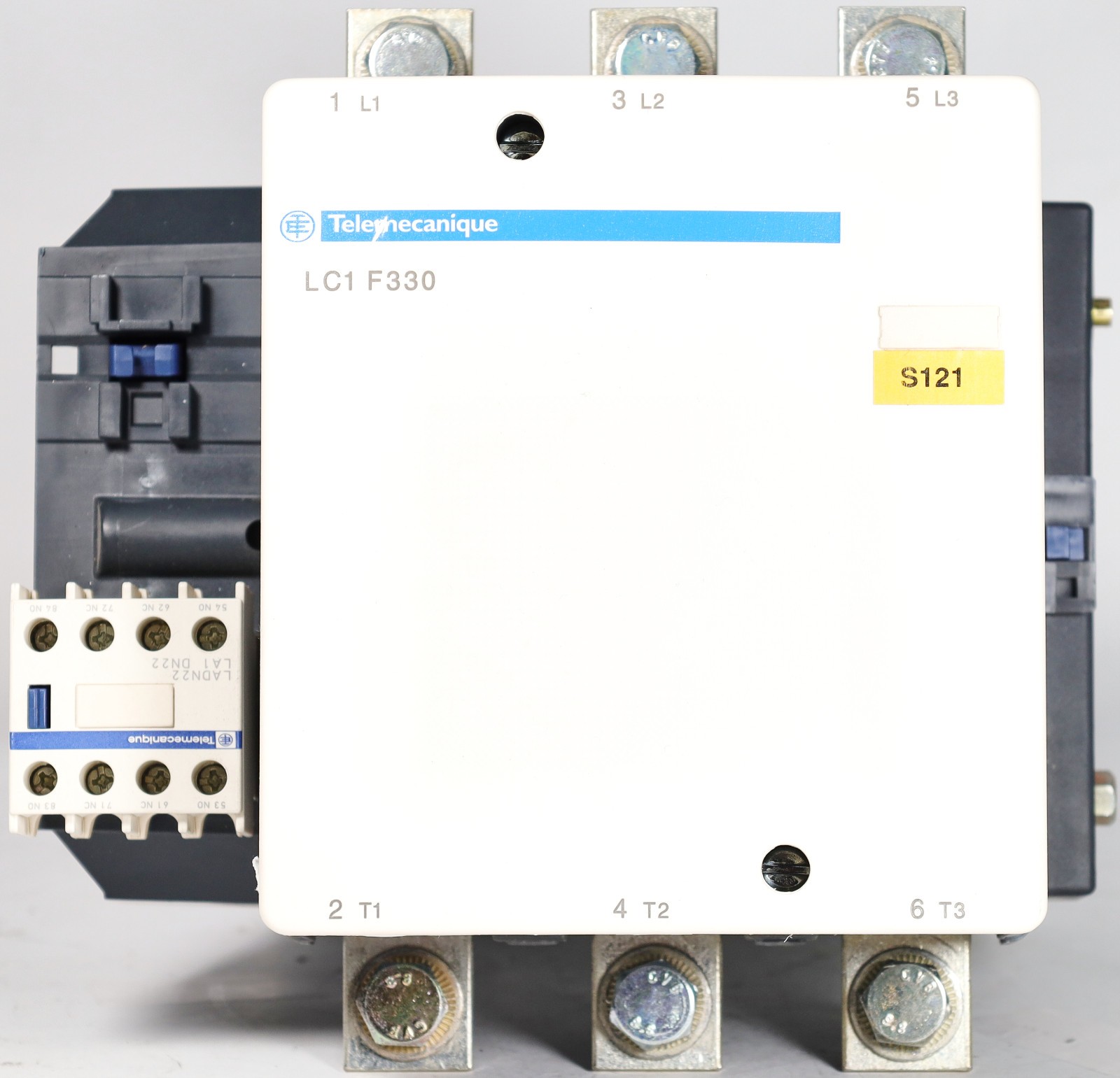 Telemecanique LC1F330S121 3-Phase Contactor 1000VAC 330A 24VDC Coil