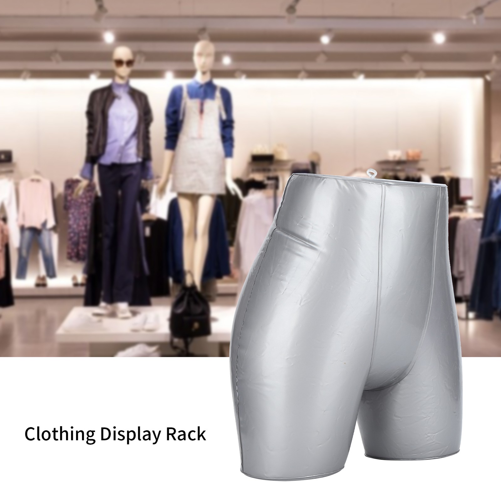 Clothing Inflatable Mannequin For Children Dress Display Stand Alone For Shop Wi