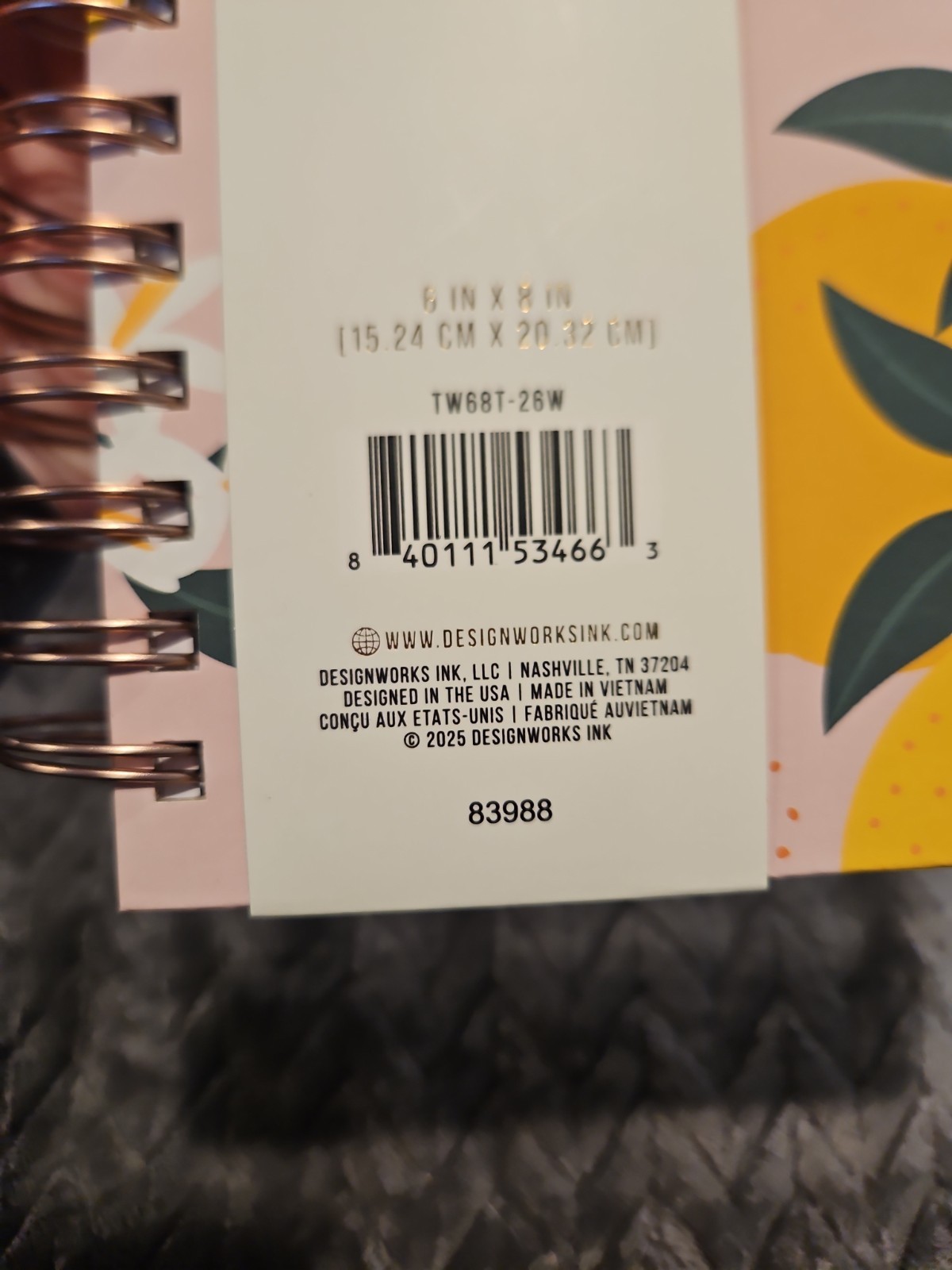 Think Ink Twin Wire 3 In 1 Journal 360 Pages 3 Sections 8×6 NEW Elastic Closure