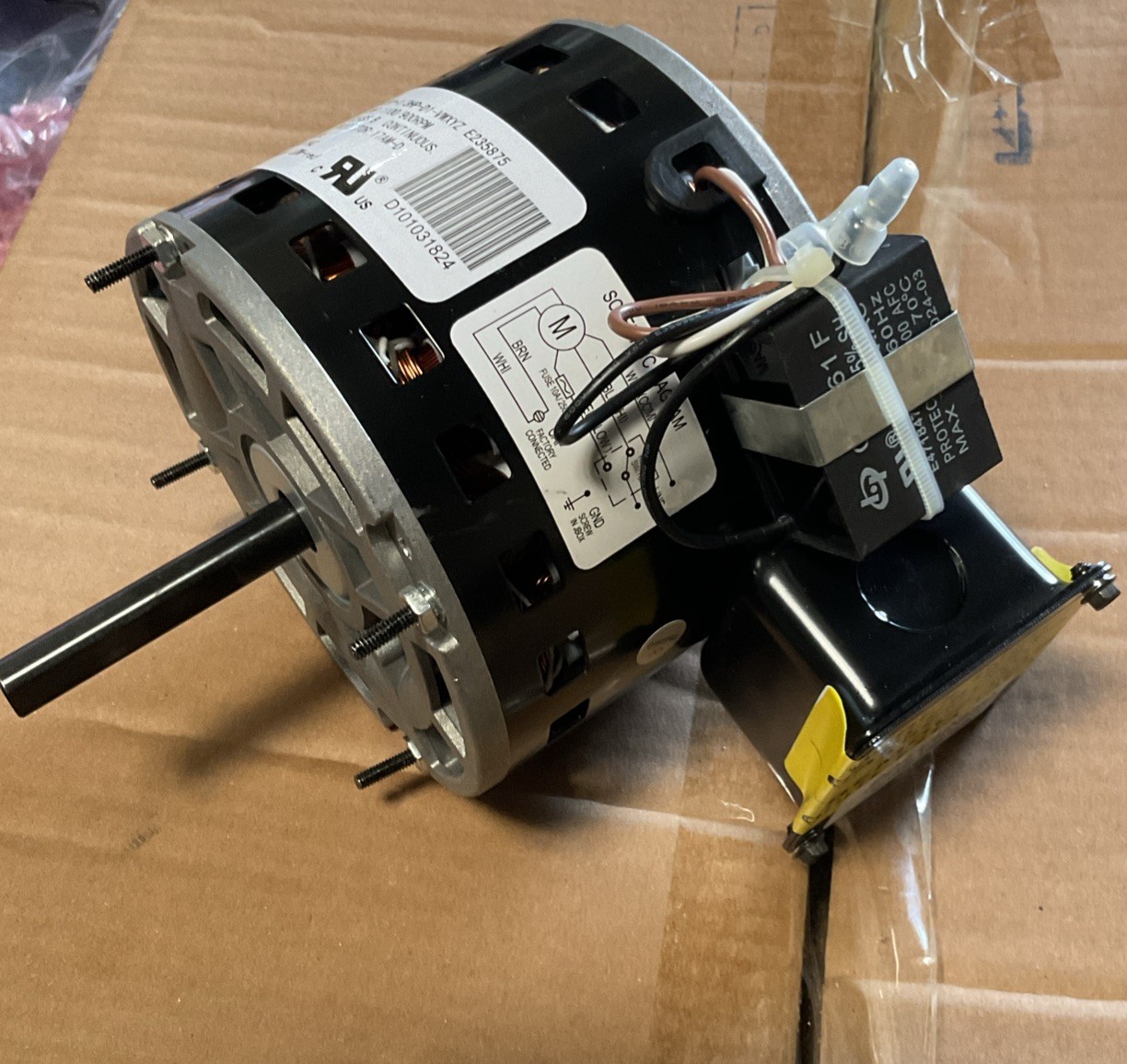 ⚡️Master Flow Replacement Motor for 24″ Direct Drive Whole House Fan