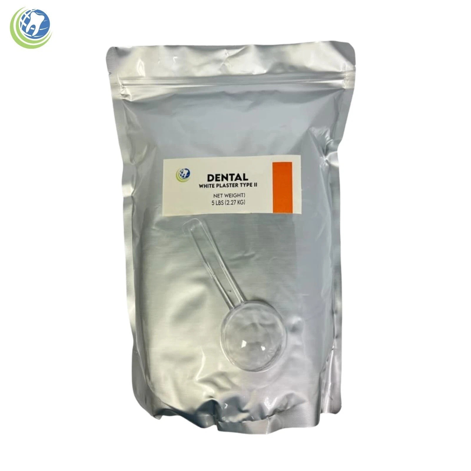 1 to 5 LBS White Dental Plaster Type II Regular Set Gypsum 2-3 Day Delivery