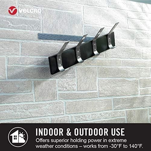 VELCRO Brand Extreme Outdoor Heavy Duty Tape | 10Ft x 1 In | Holds 15 lbs |