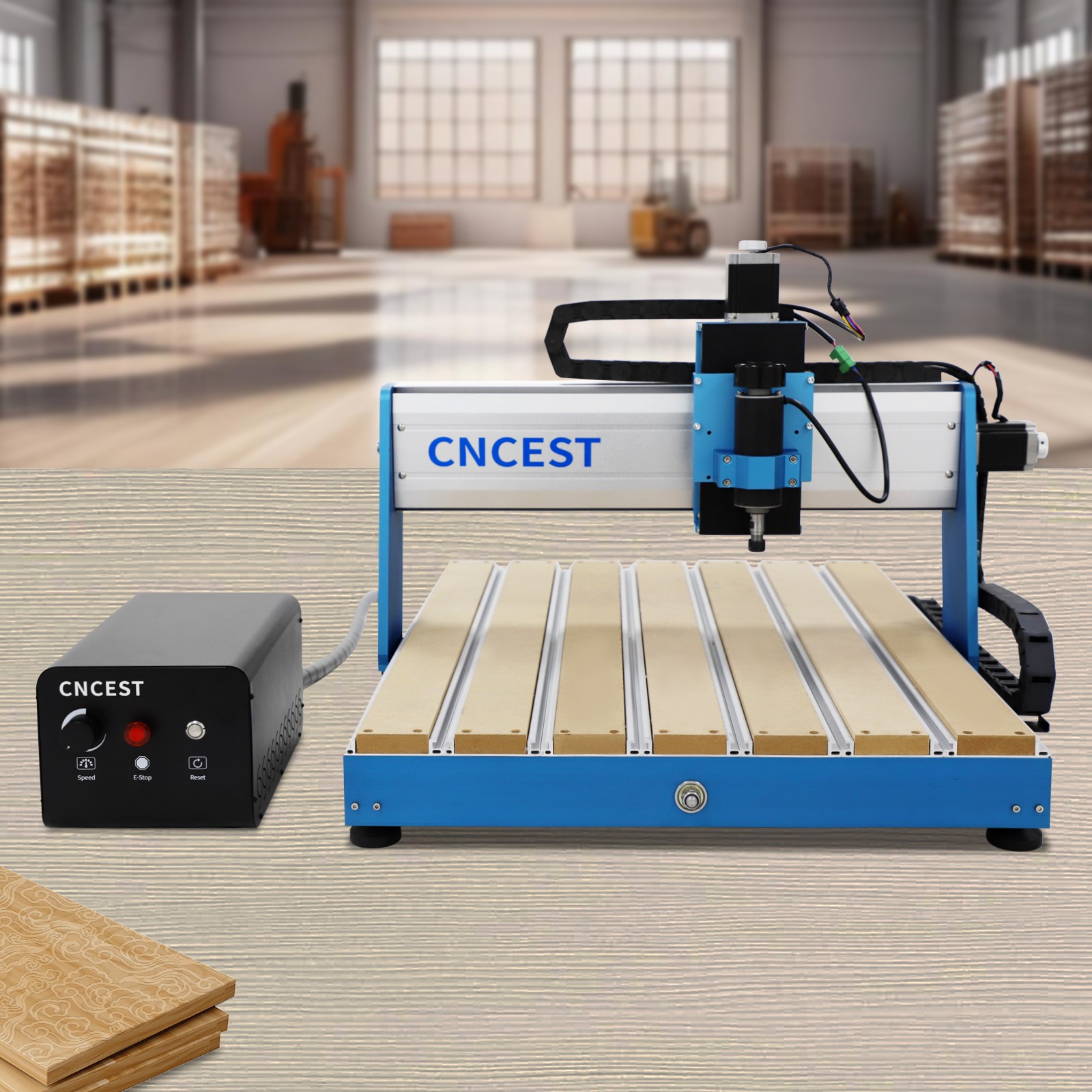 CNC Machine PROVerXL 6050 Plus for Metal Wood Acrylic MDF Carving, GRBL Control