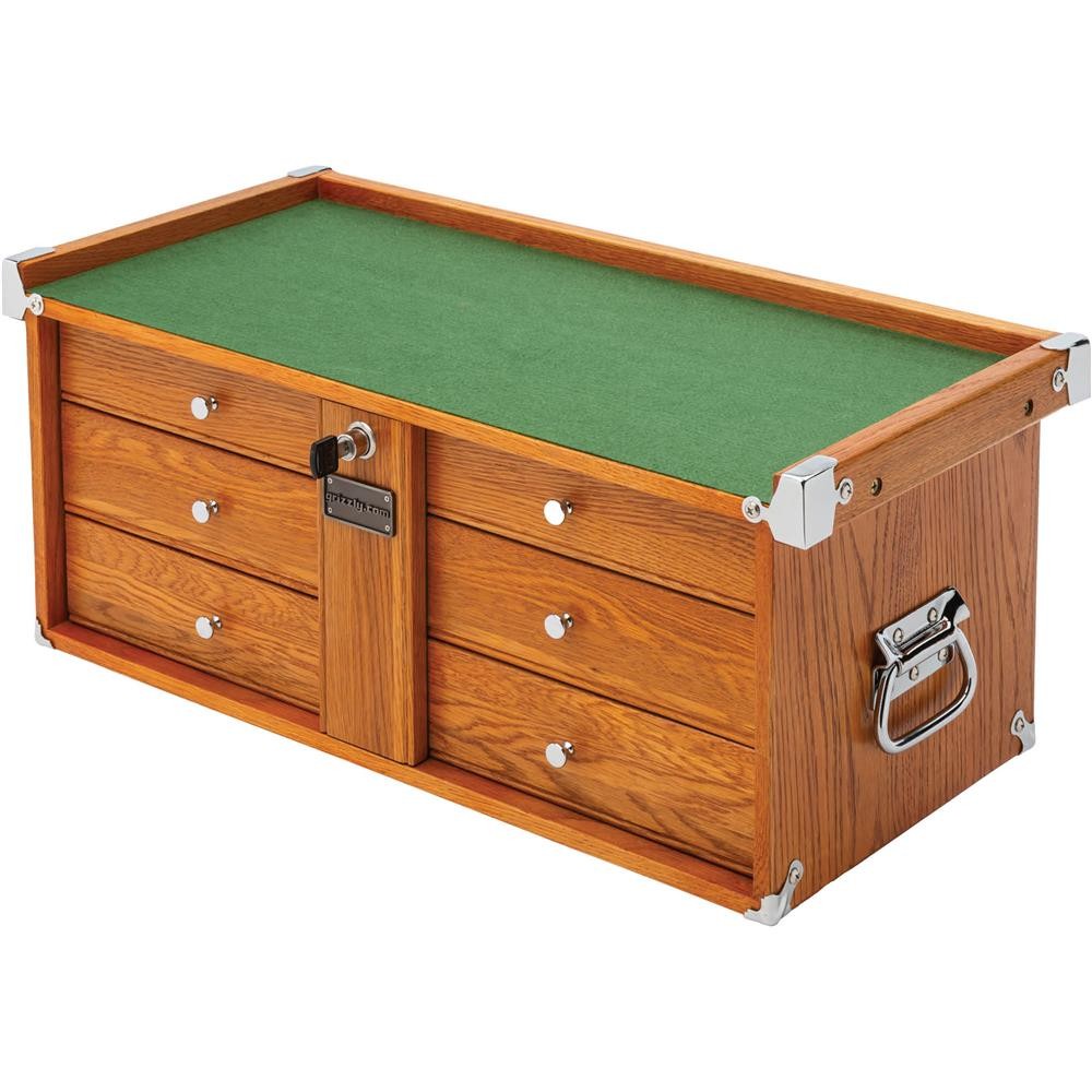 T33969 23″ Series 3-Large Drawer Red Oak Mid-Riser