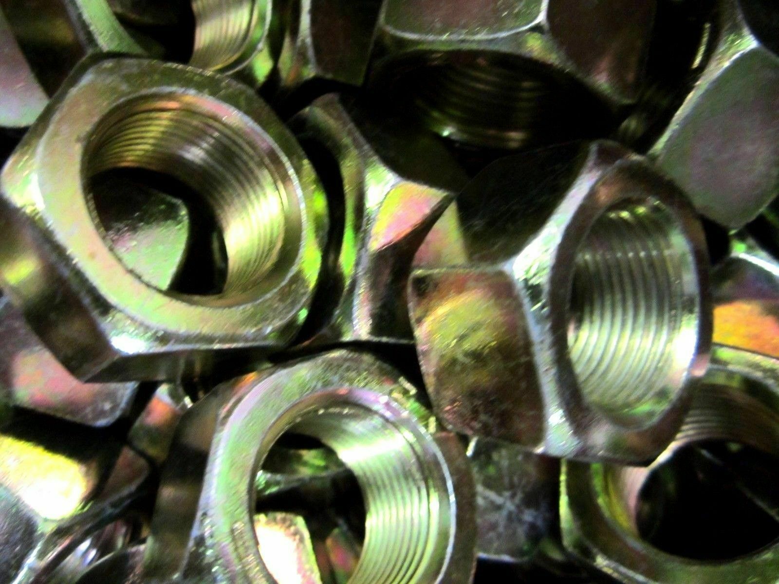 1/2″-20 Fine Thread Finished Hex Nuts Grade 8 Yellow Zinc