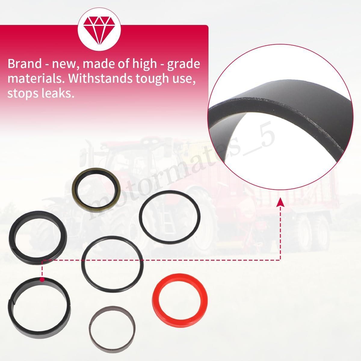 87311857 For Case-IH & New Holland Replacement Seal kit 2″ Bore w/ 1-3/8″ Rod US