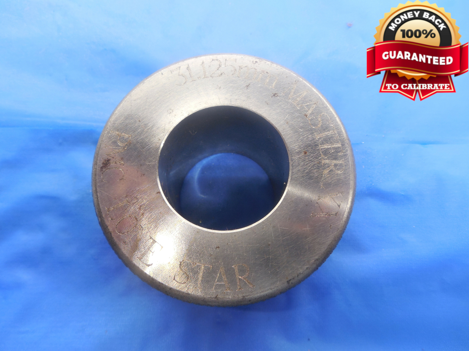 31.125 CLASS XX MASTER PLAIN BORE RING GAGE 31.000 +.125 OVERSIZE 31 mm 1.2254
