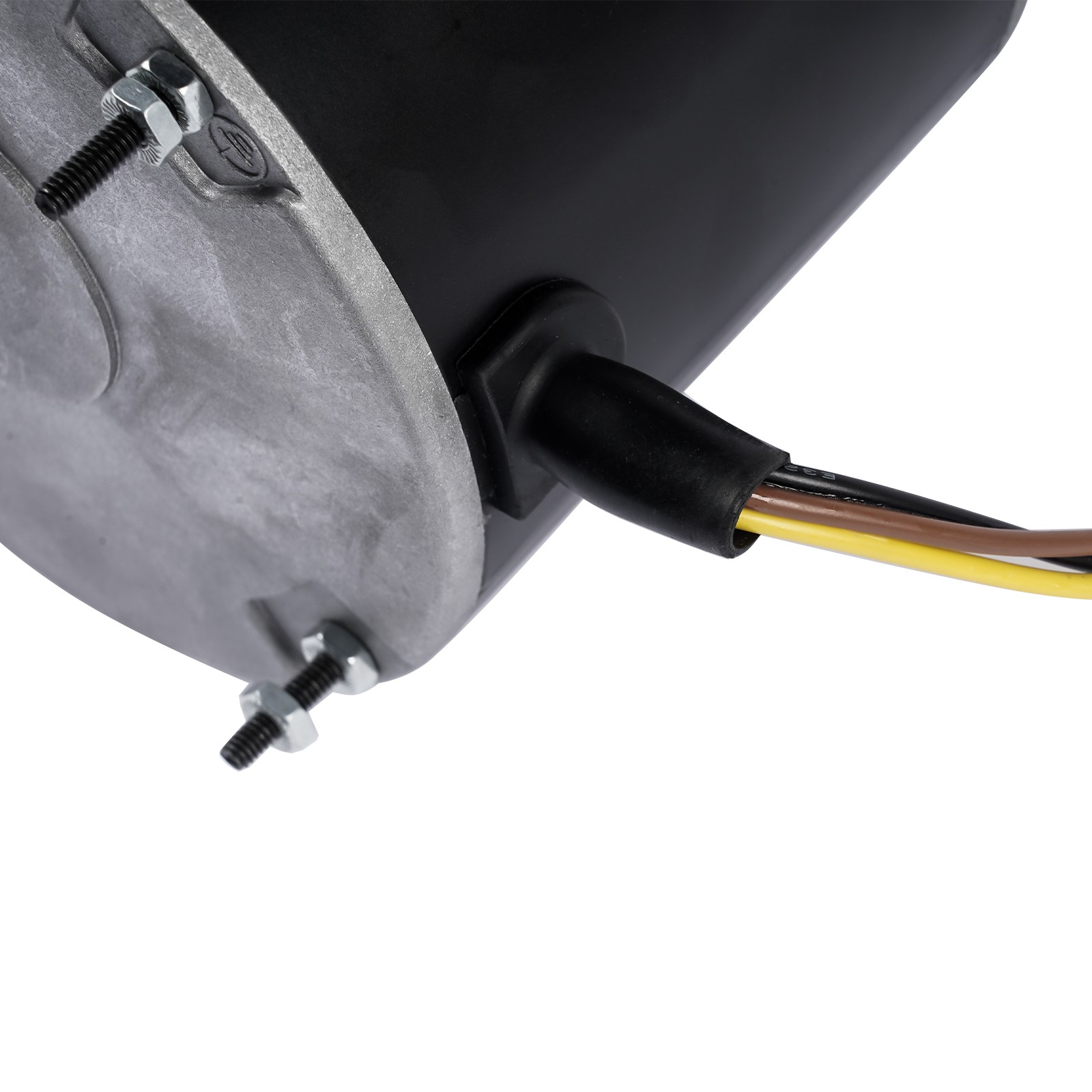 1/5 HP 208/230V Fan Motor 1100RPM Iron Black Replacement for GE Genteq HB38GR219