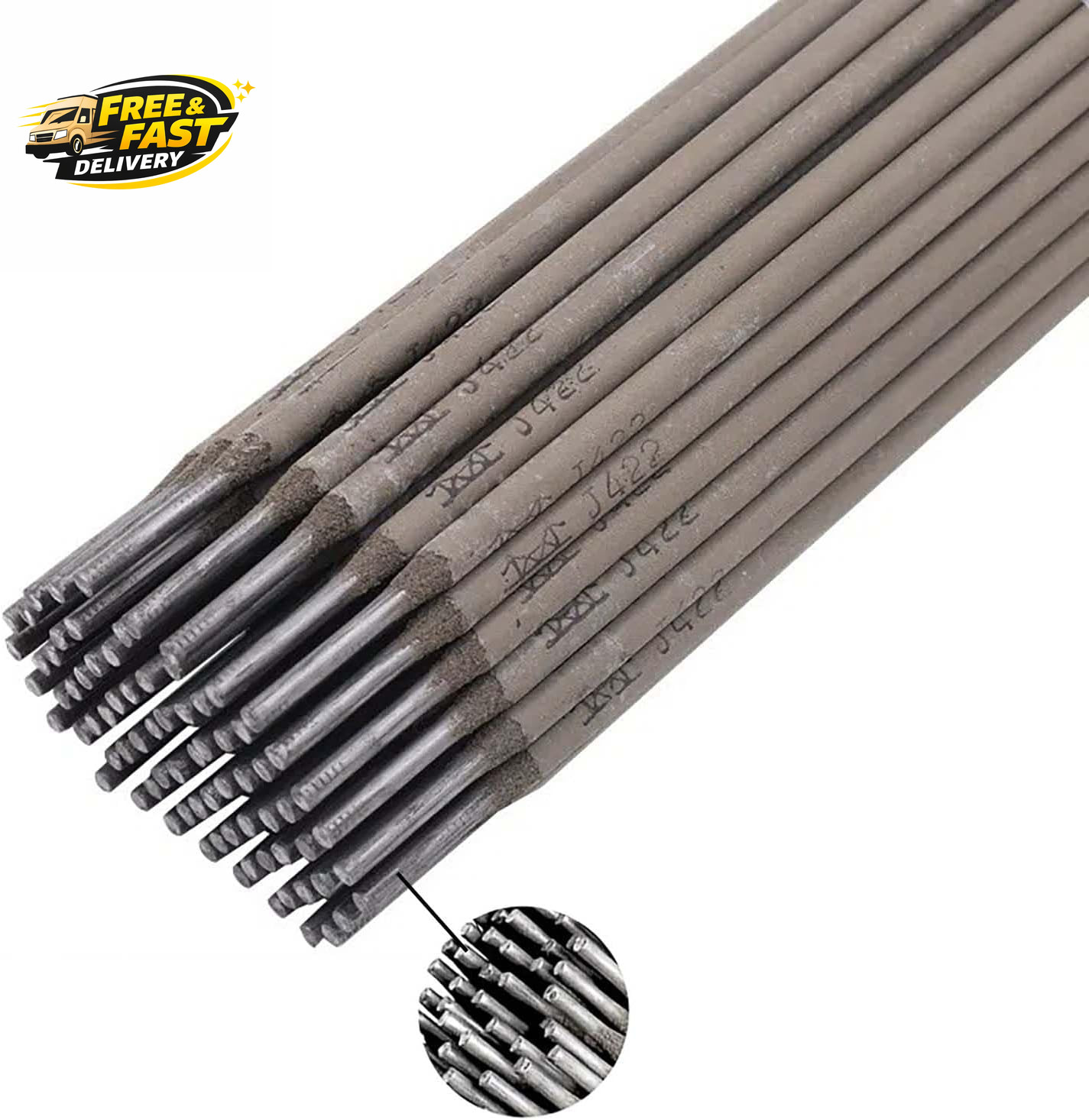 50PCS J422 Welding Rods 1.8Mm, Mild Steel Electrodes, All Position Stick Rods,