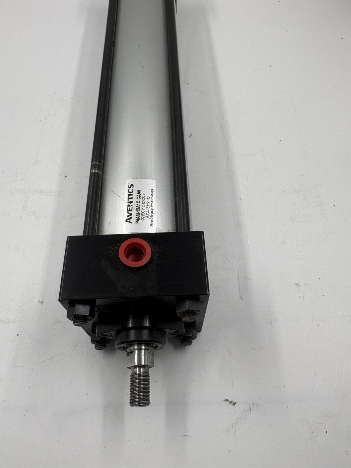 Aventics Pneumatic Cylinder P4AM-12A1C-CAA0 Ø2.500 in x 12.000 5J2A-163191-40