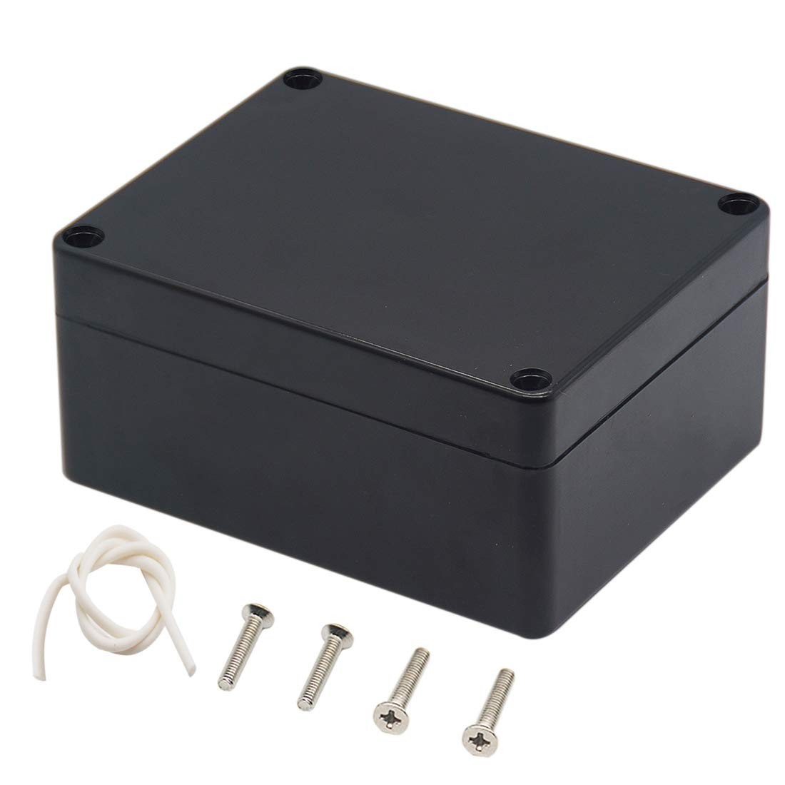 Waterproof Junction Box – Compact ABS Electrical Enclosure, 4.5×3.5×2.2 in